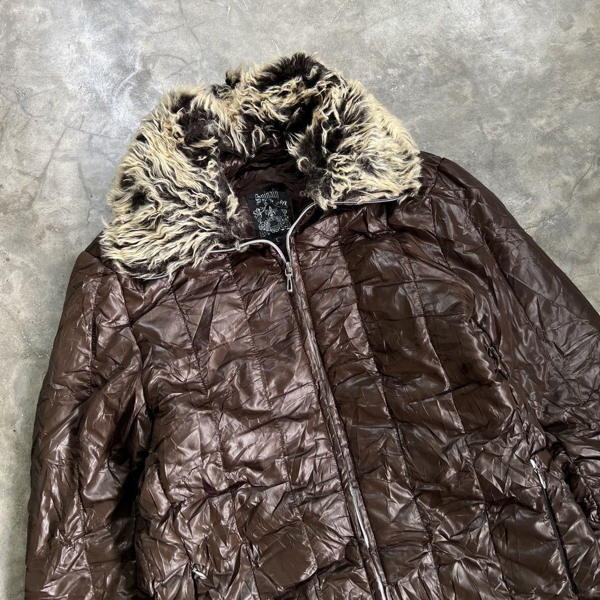 14th Addiction 2000s Spinash Vkei Style Fur Puffer Jacket Size US L / EU 52-54 / 3 - 3 Thumbnail