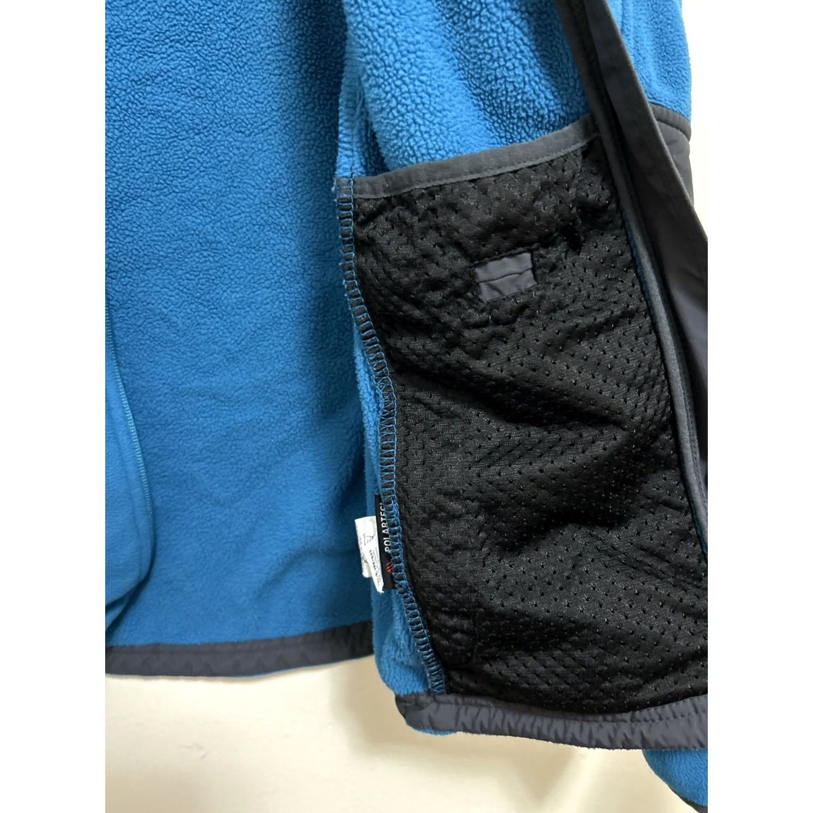 Vintage L.L. Bean Polartec Fleece Jacket Womens Large Blue Full Zip Regular Fit Size L / US 10 / IT 46 - 7 Thumbnail