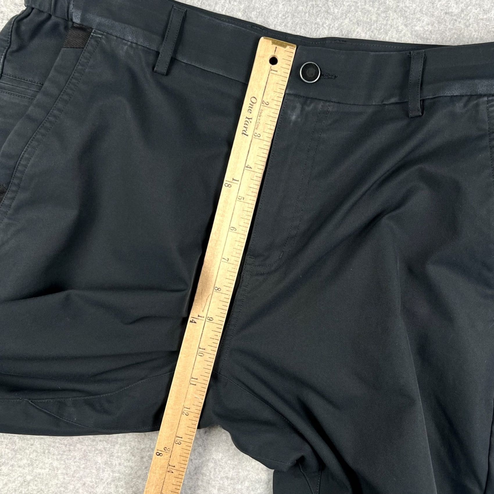 Vintage Jack Archer Jetsetter Pants Mens Black Commuter Tech Stretch Performance 33x30 Size US 33 - 5 Thumbnail