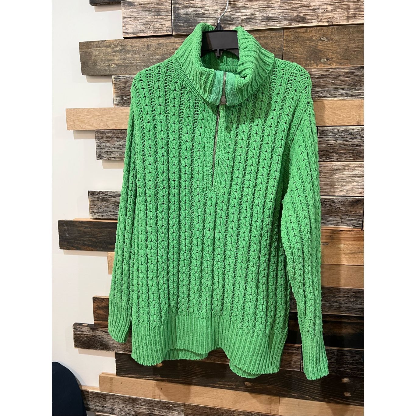 Other Aerie NWT Cable Car Quarter Zip Sweater sz S Size S / US 4 / IT 40 - 2 Thumbnail
