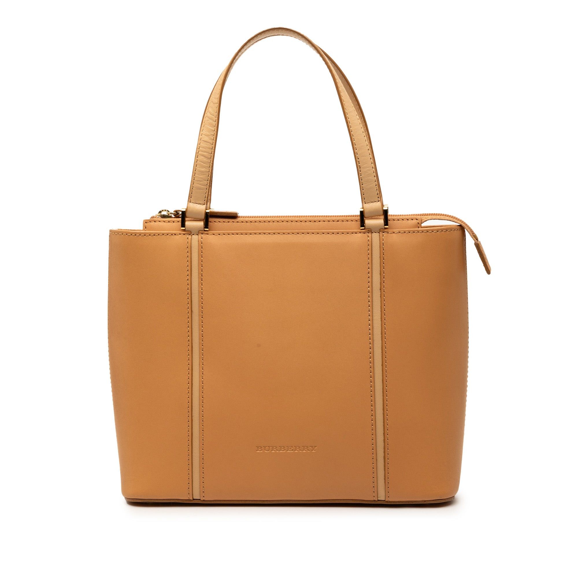 Burberry Leather Tote Size ONE SIZE - 1 Thumbnail