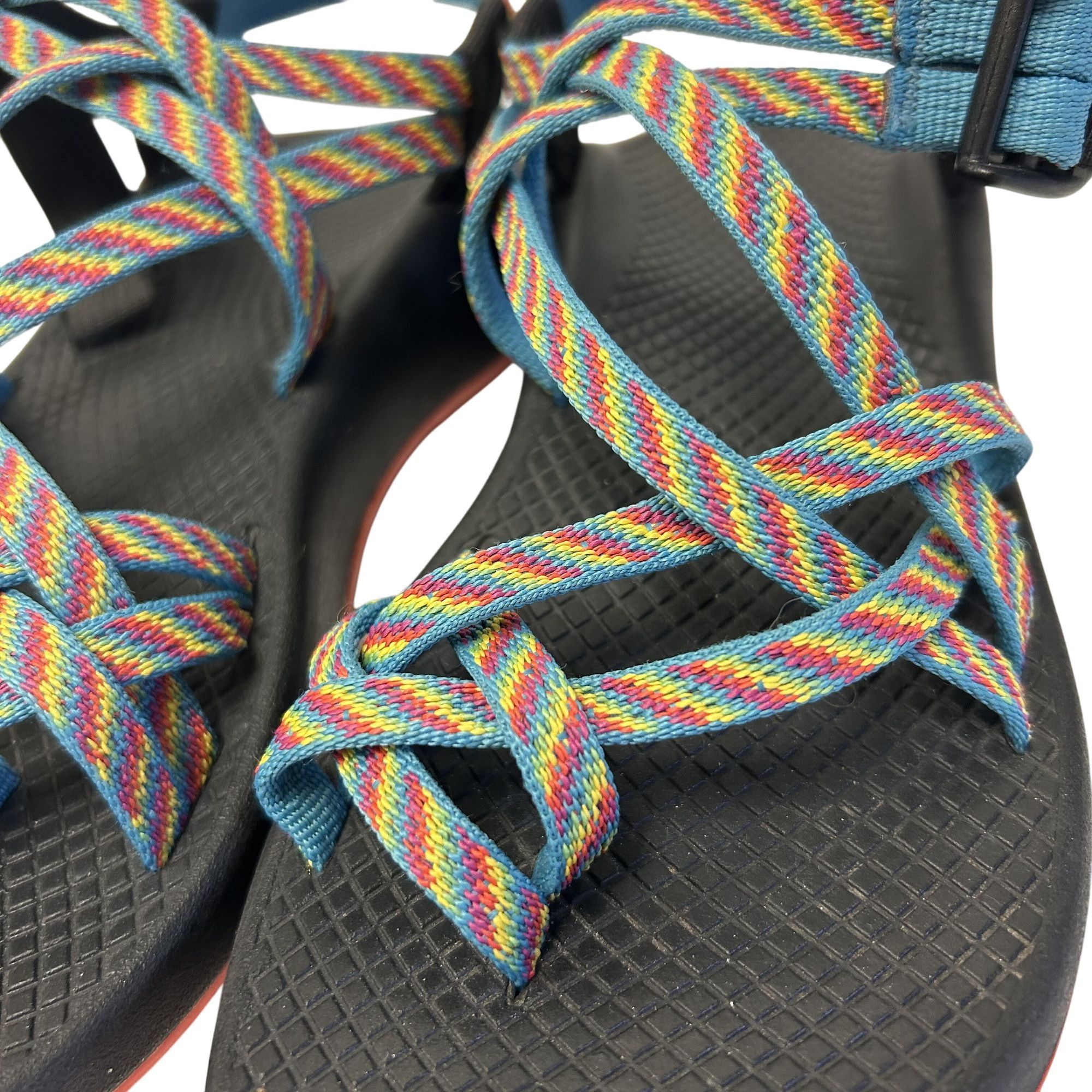Chaco Chaco ZX2 Classic Sport NEON PSYCHEDELIC Rainbow Water Shoes Size US 6 / EU 39 - 8 Thumbnail