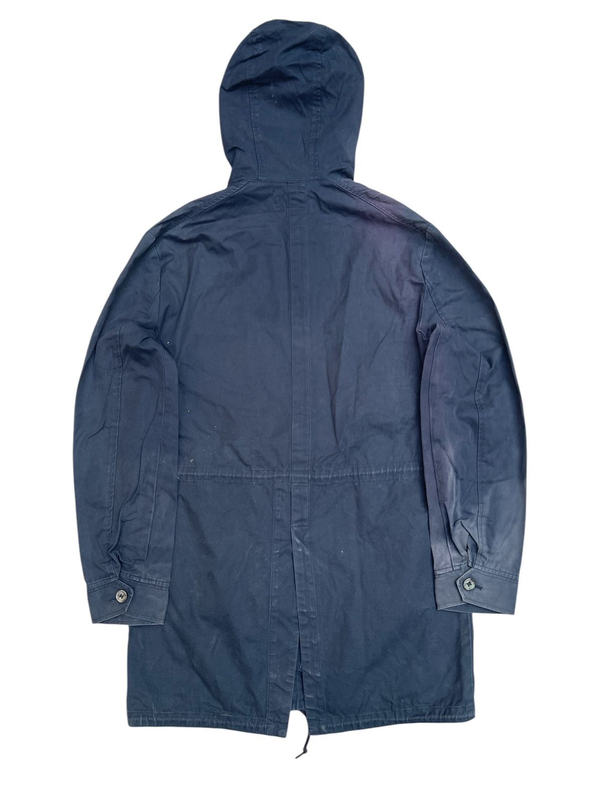 A.P.C. Vintage A.P.C. Vintage Faded Fishtail Parka Jacket Size US M / EU 48-50 / 2 - 2 Thumbnail