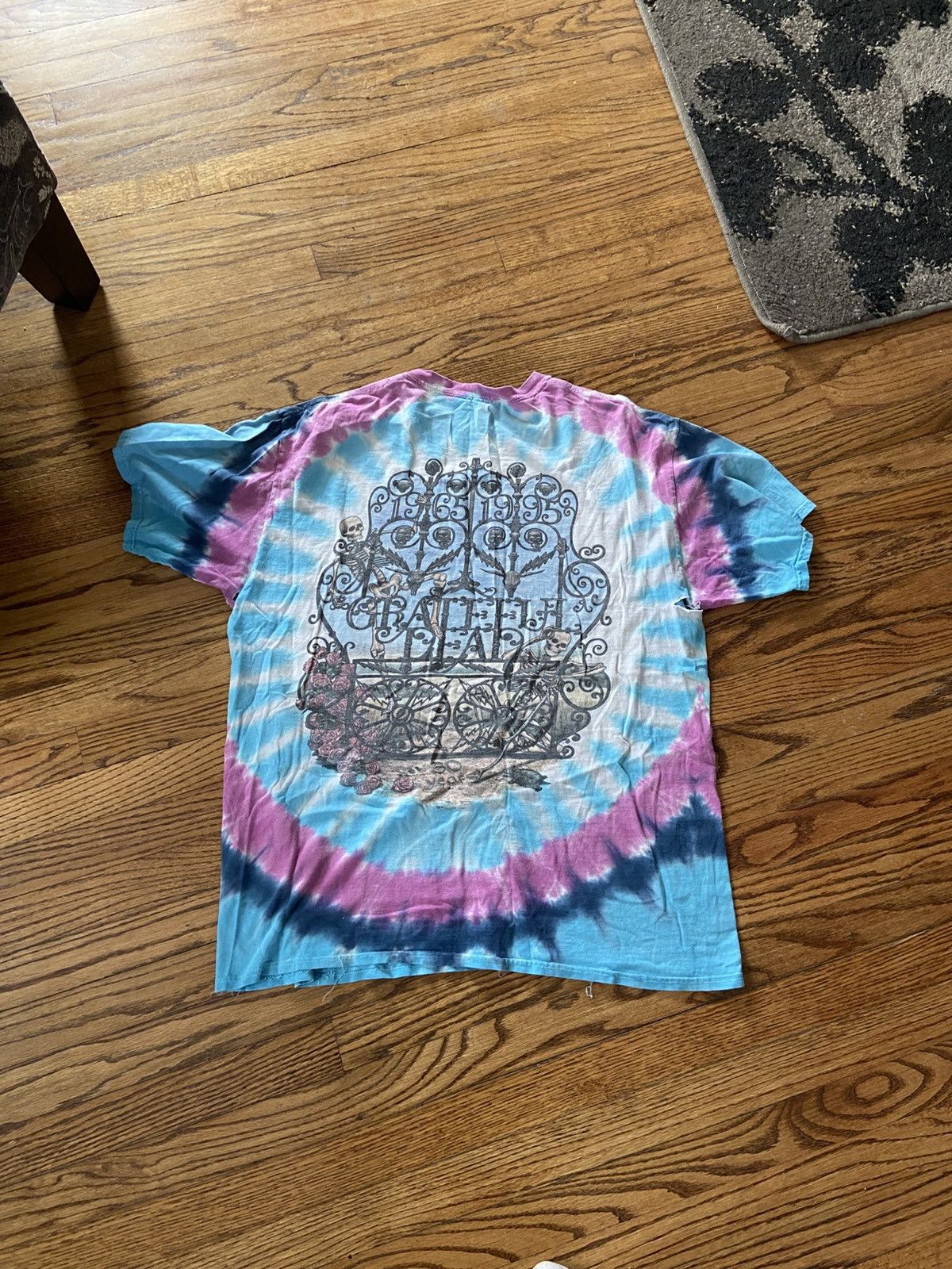 Band Tees × Liquid Blue × Vintage Vintage Grateful Dead t shirt Size US XL / EU 56 / 4 - 2 Thumbnail