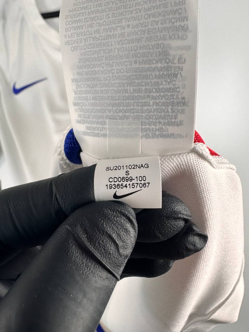 Nike France National Team Nike CD0699-100 Away Jersey 2018/19 S Size US S / EU 44-46 / 1 - 3 Thumbnail