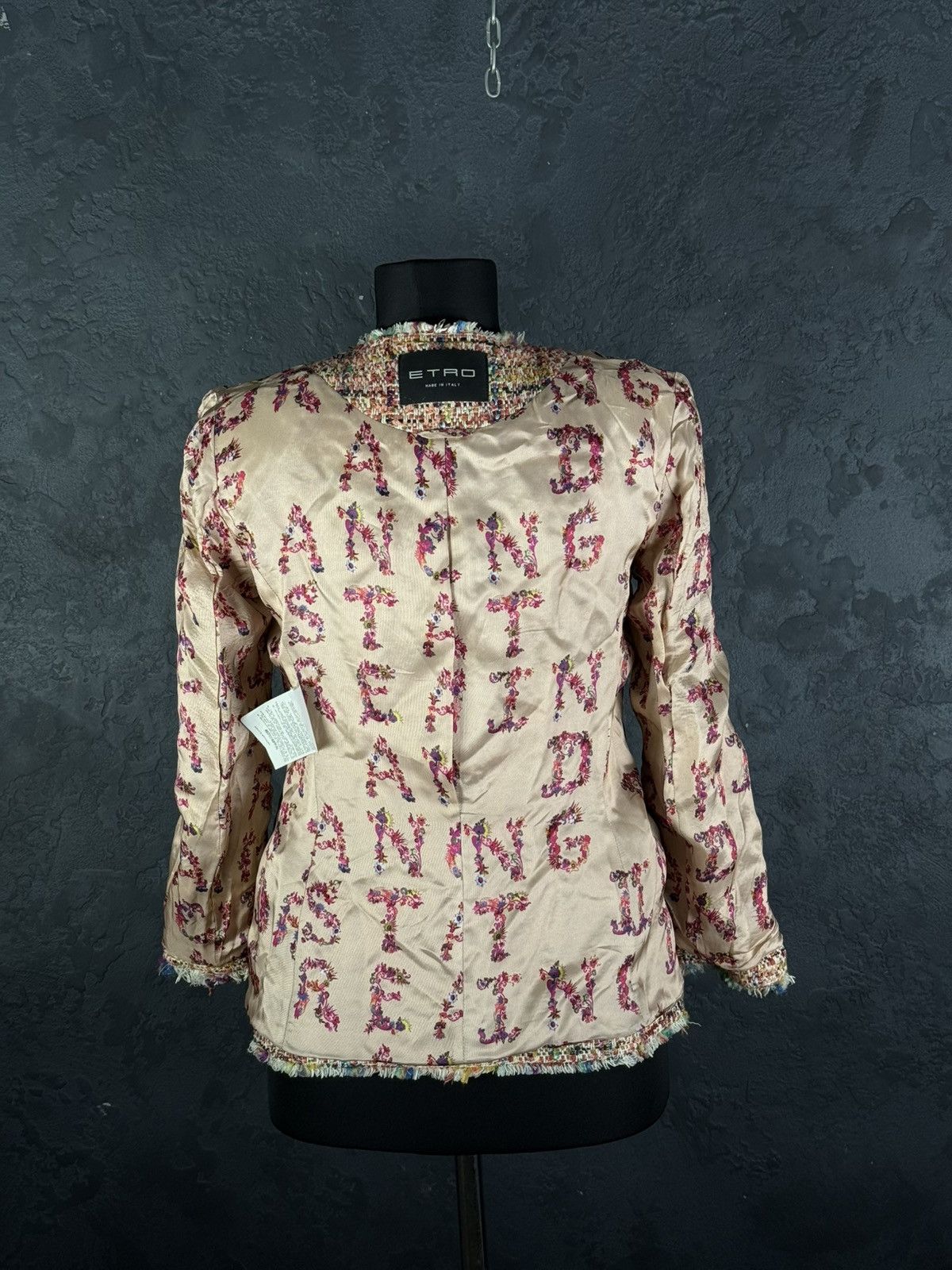 Etro ETRO Women’s Cotton-Blend Tweed Jacket Size 40 Size S / US 4 / IT 40 - 12 Thumbnail