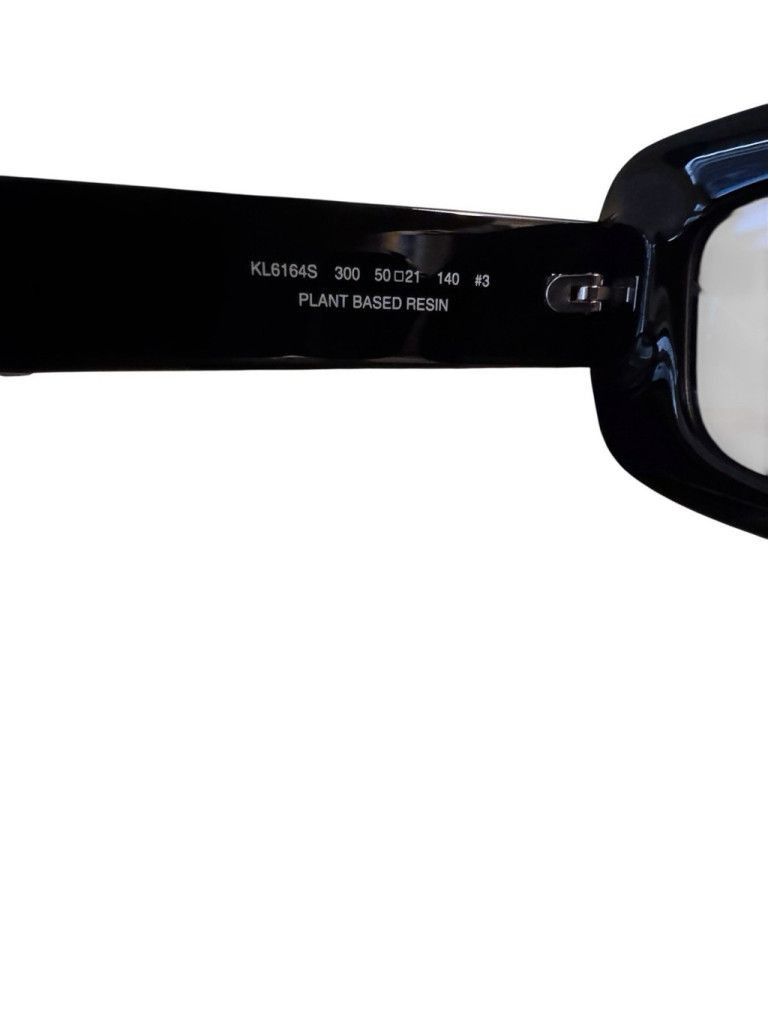 Karl Lagerfeld Karl Lagerfeld 50mm Metallic Mirror Blue Sunglasses Size ONE SIZE - 5 Thumbnail