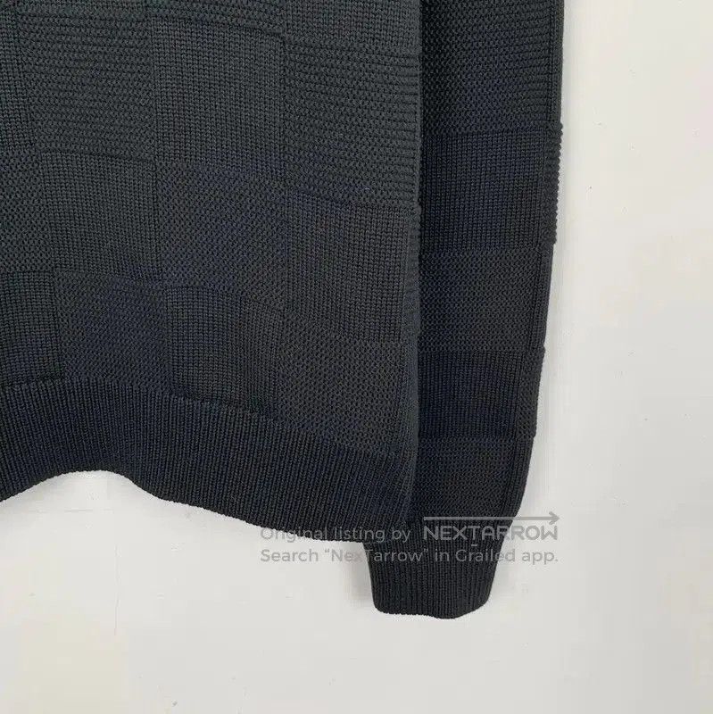 Louis Vuitton Louis Vuitton Black Cotton Knit Sweater for Men . Size US XS / EU 42 / 0 - 4 Thumbnail