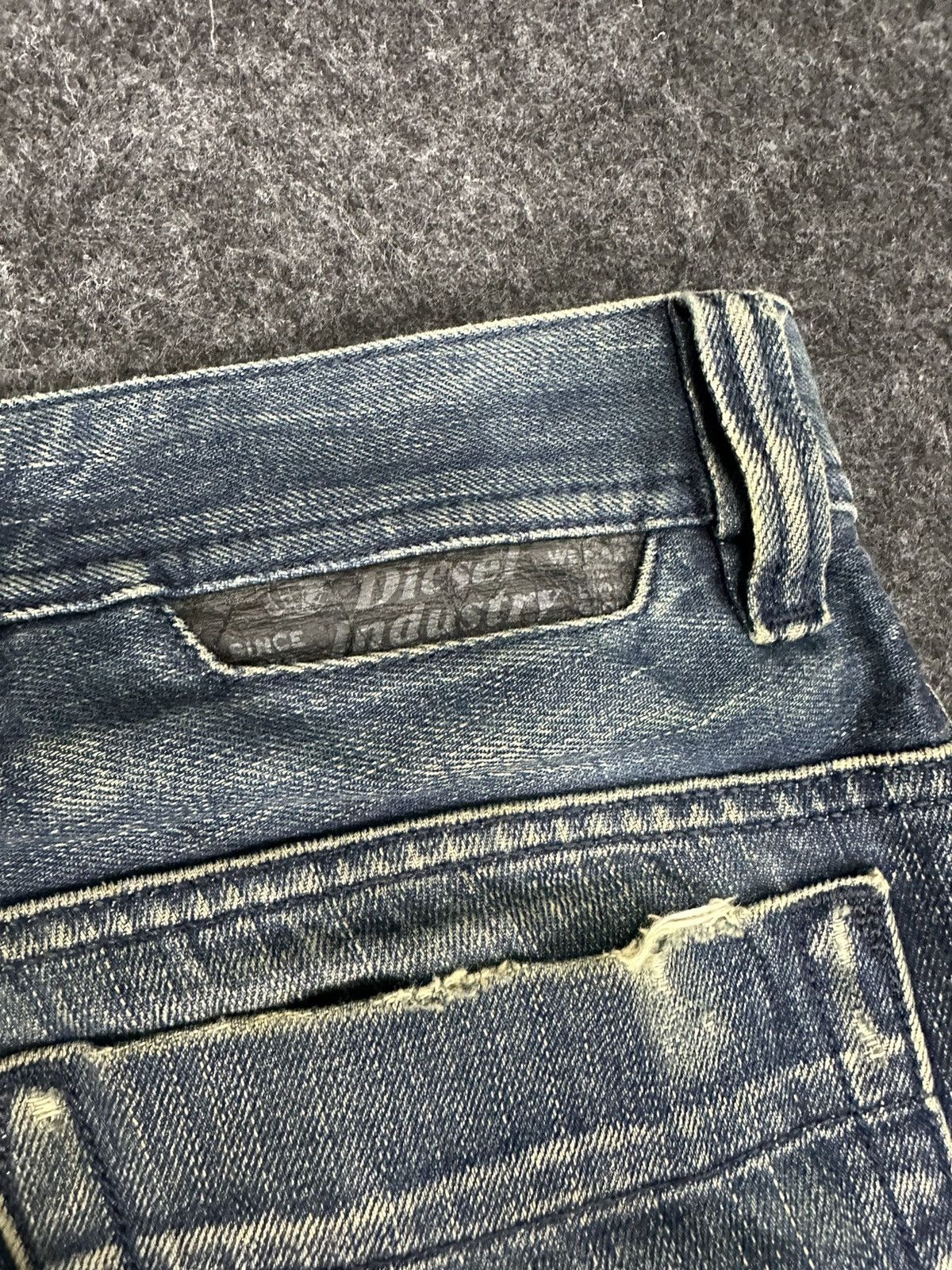 Diesel Diesel Industry Safado Rust Washed Denim 32x32 D729 Size US 32 / EU 48 - 7 Thumbnail