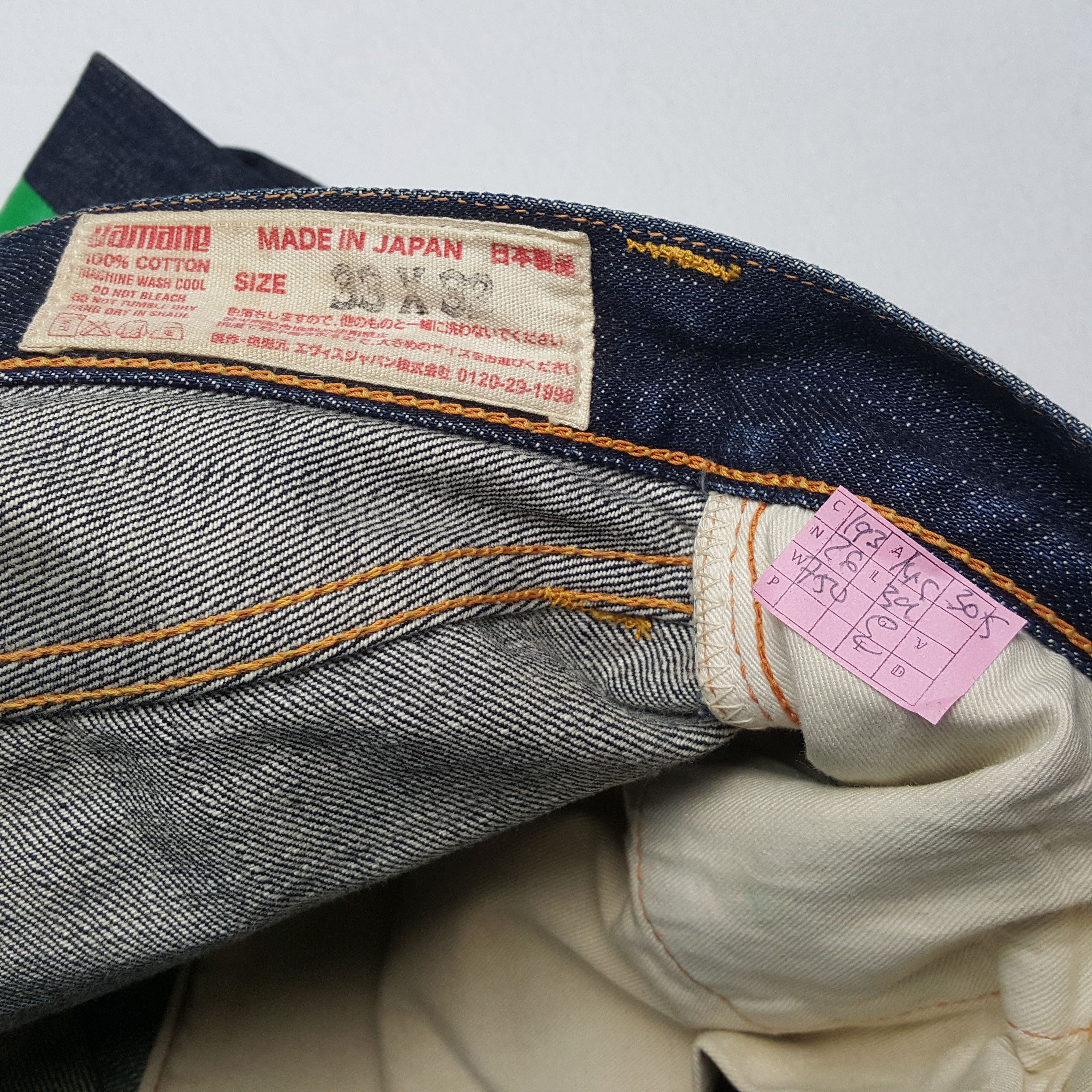 Evisu × Japanese Brand × Vintage EVISU Jeans Japanese Brand Streetwear Custom Daicock Style Size US 29 - 14 Thumbnail
