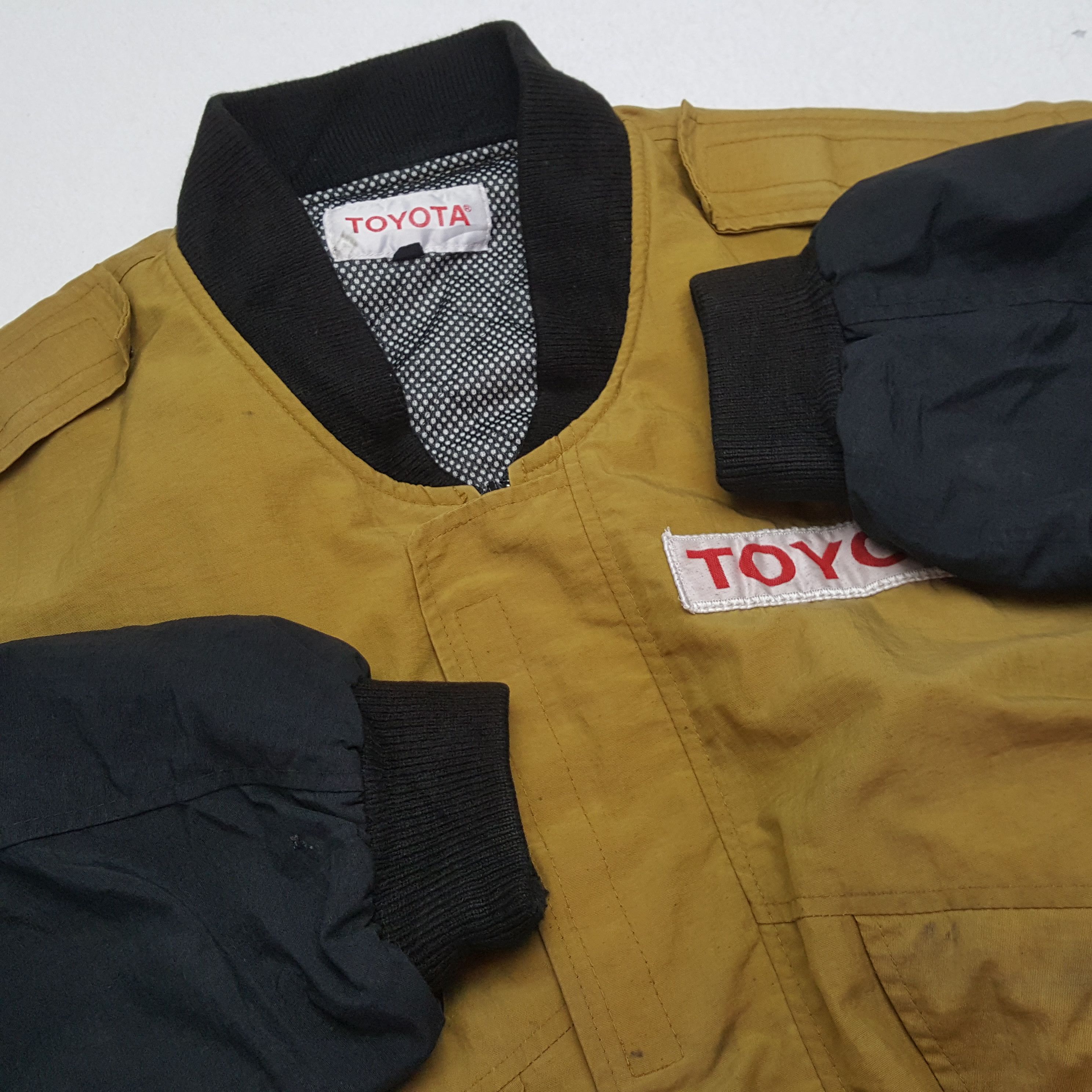 Vintage TOYOTA Japanese Motorsports Racing Workwear Jacket Size US L / EU 52-54 / 3 - 8 Thumbnail
