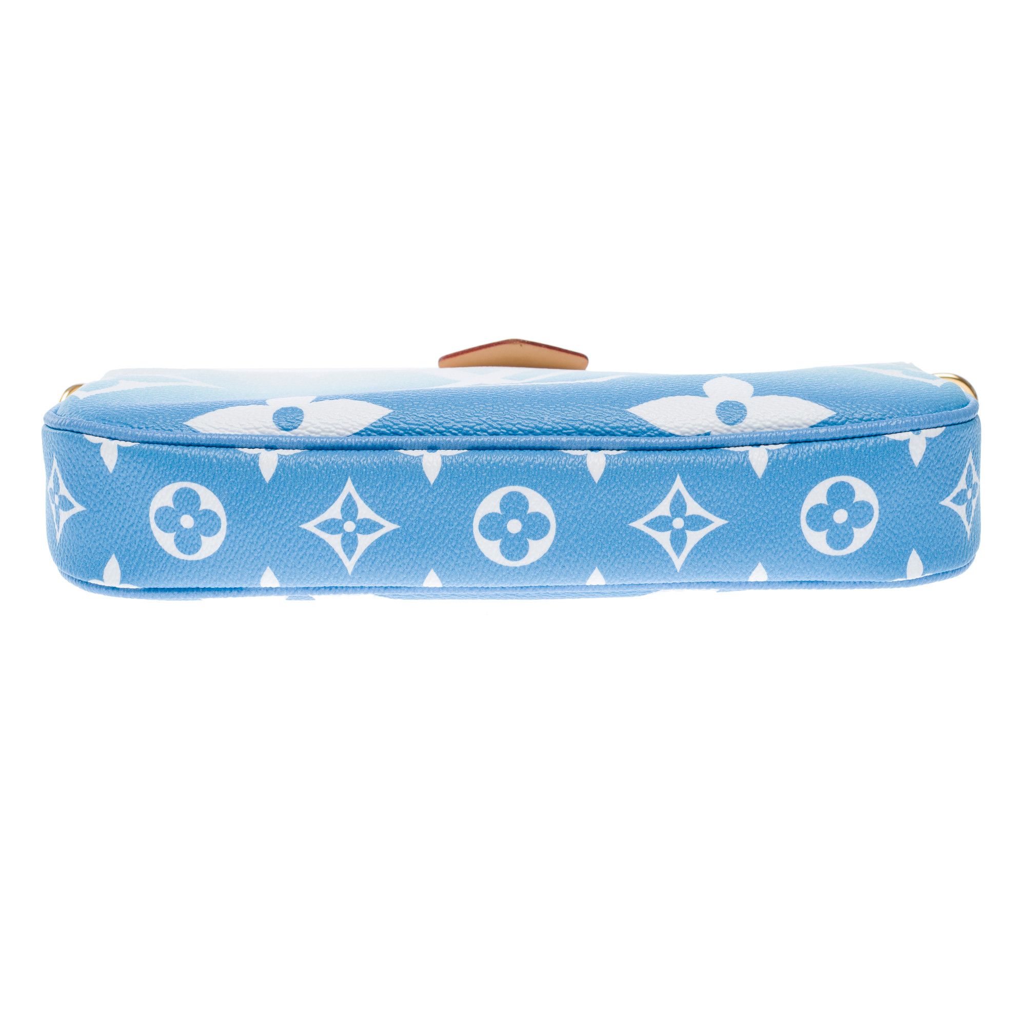 Louis Vuitton LOUIS VUITTON strap bag in Blue Canvas Size ONE SIZE - 21 Thumbnail