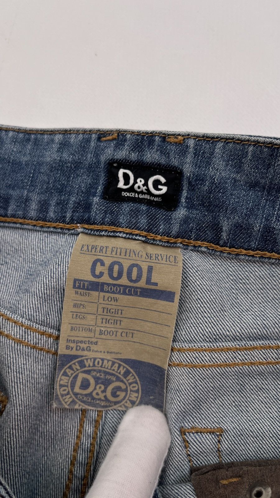 Dolce & Gabbana Vintage Dolce Gabbana Jeans Size 27" / US 4 / IT 40 - 4 Thumbnail