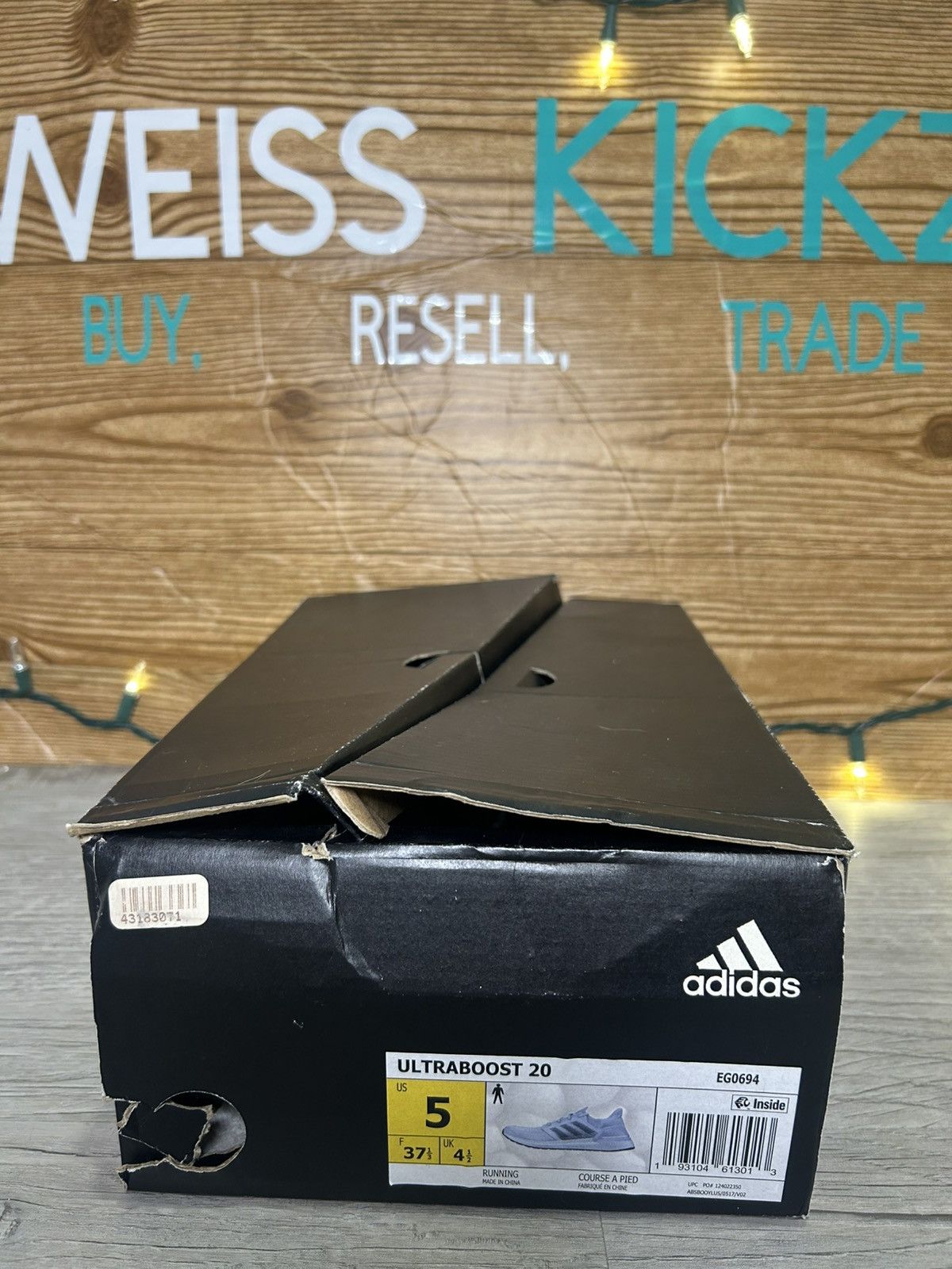 Adidas Ultra boost 20 dash grey Size US 6.5 / IT 36.5 - 9 Thumbnail