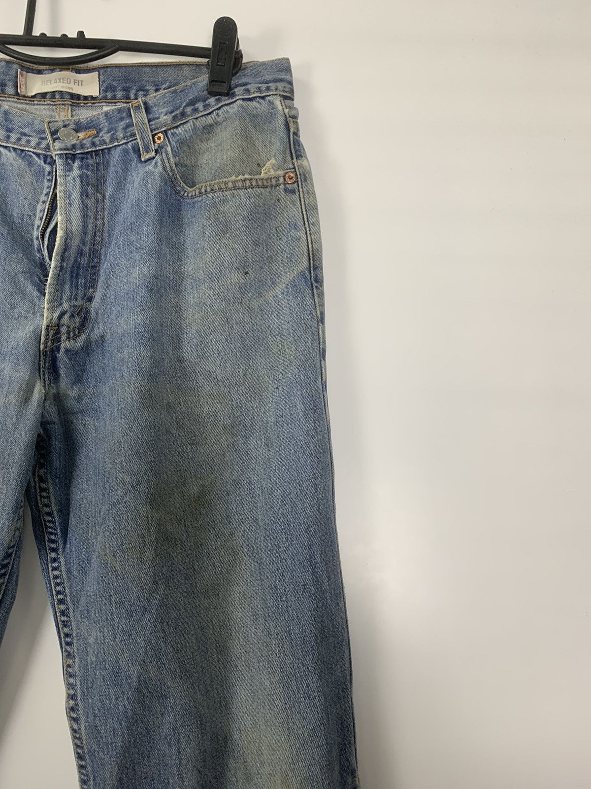 Levi's × Vintage Vintage Levis 550 distressed denim Size US 34 / EU 50 - 3 Thumbnail