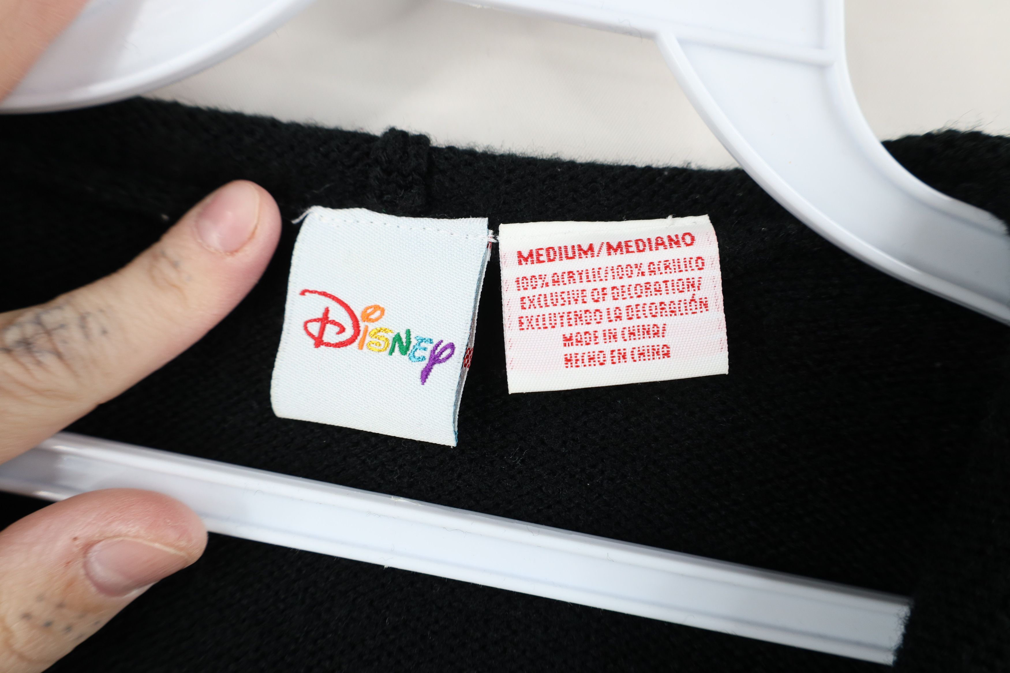 Disney Vintage 90s Y2K Disney Mickey Minnie Mouse Christmas Hoodie Size M / US 6-8 / IT 42-44 - 9 Thumbnail