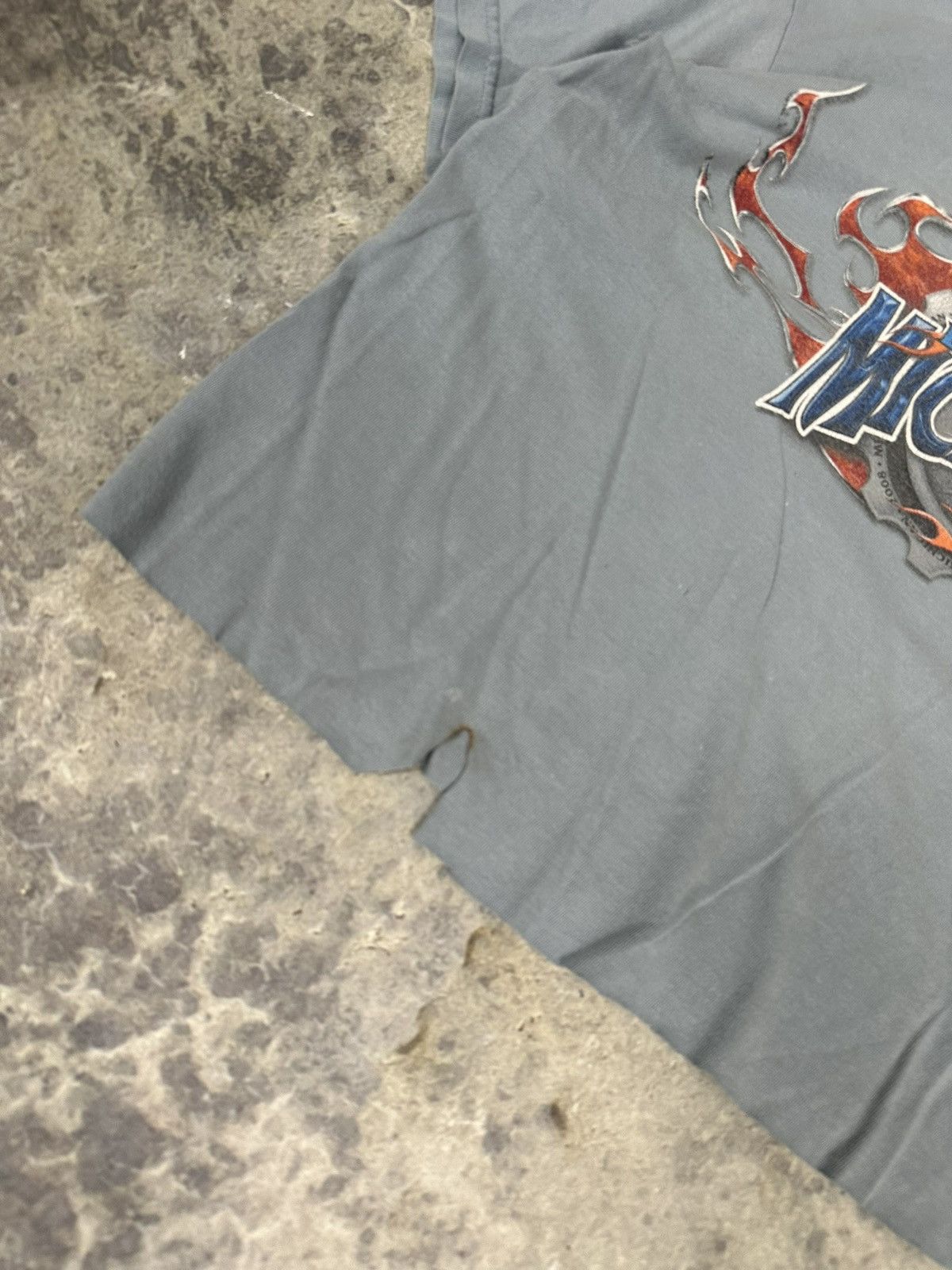 Vintage Vintage Thrashed Brooklyn Bikes Flame Tee Size US M / EU 48-50 / 2 - 5 Thumbnail