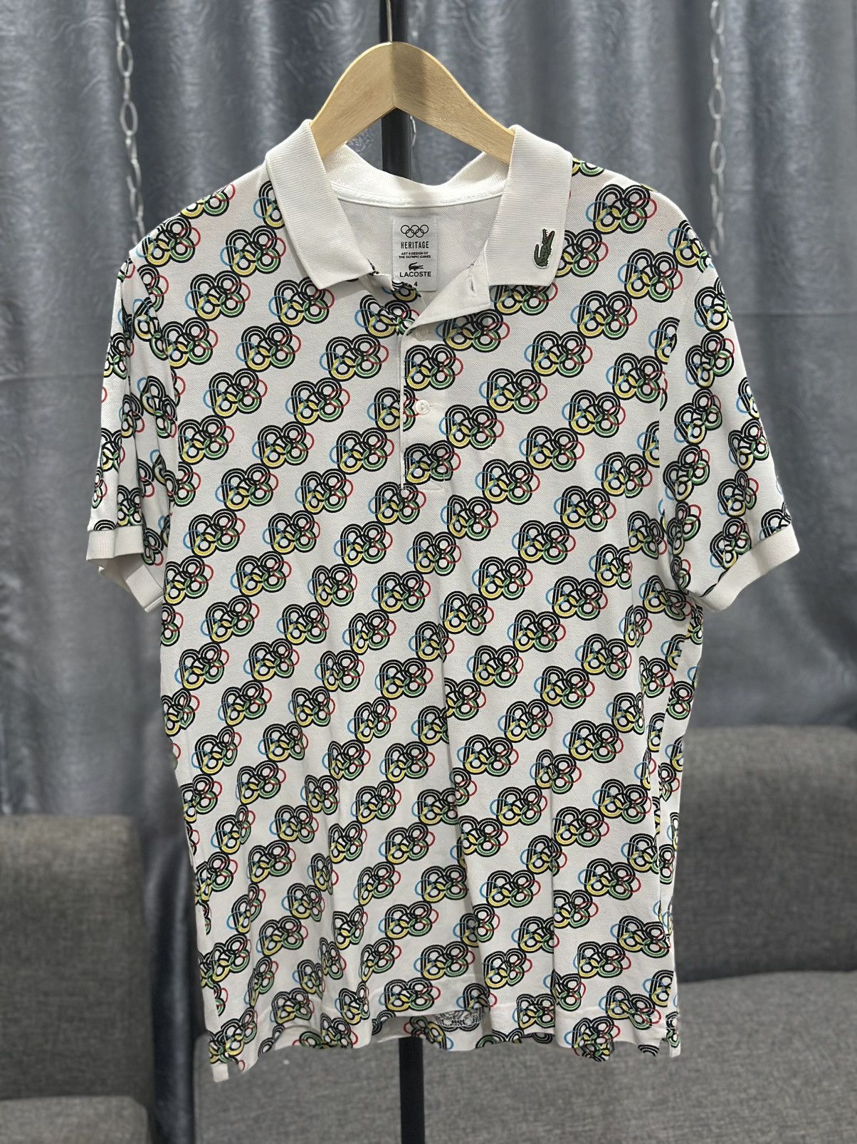 Lacoste Lacoste Heritage Mexico Polo Shirt Size US M / EU 48-50 / 2 - 1 Thumbnail
