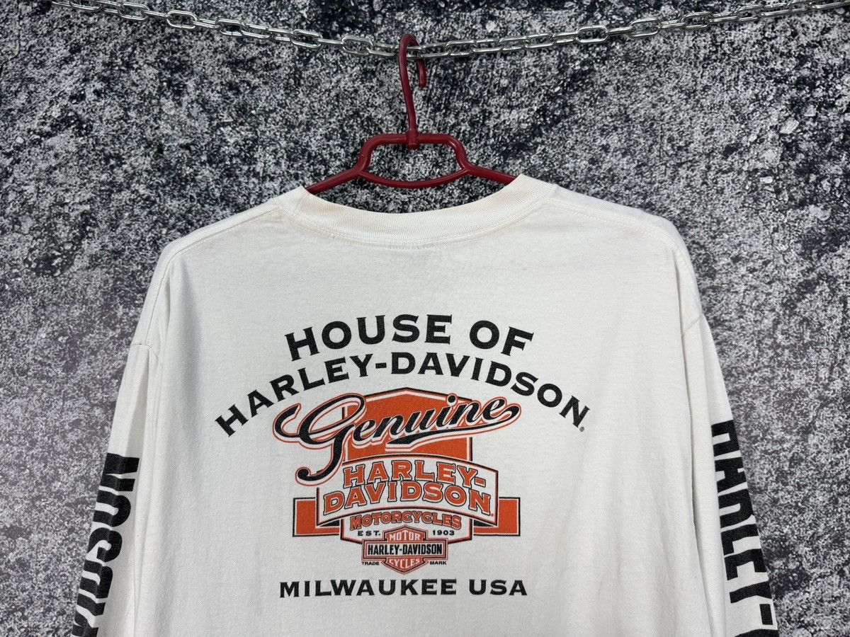 Harley Davidson Harley Davidson Motorcycles Long Sleeve T-Shirt Vintage Sz L Size US L / EU 52-54 / 3 - 13 Thumbnail