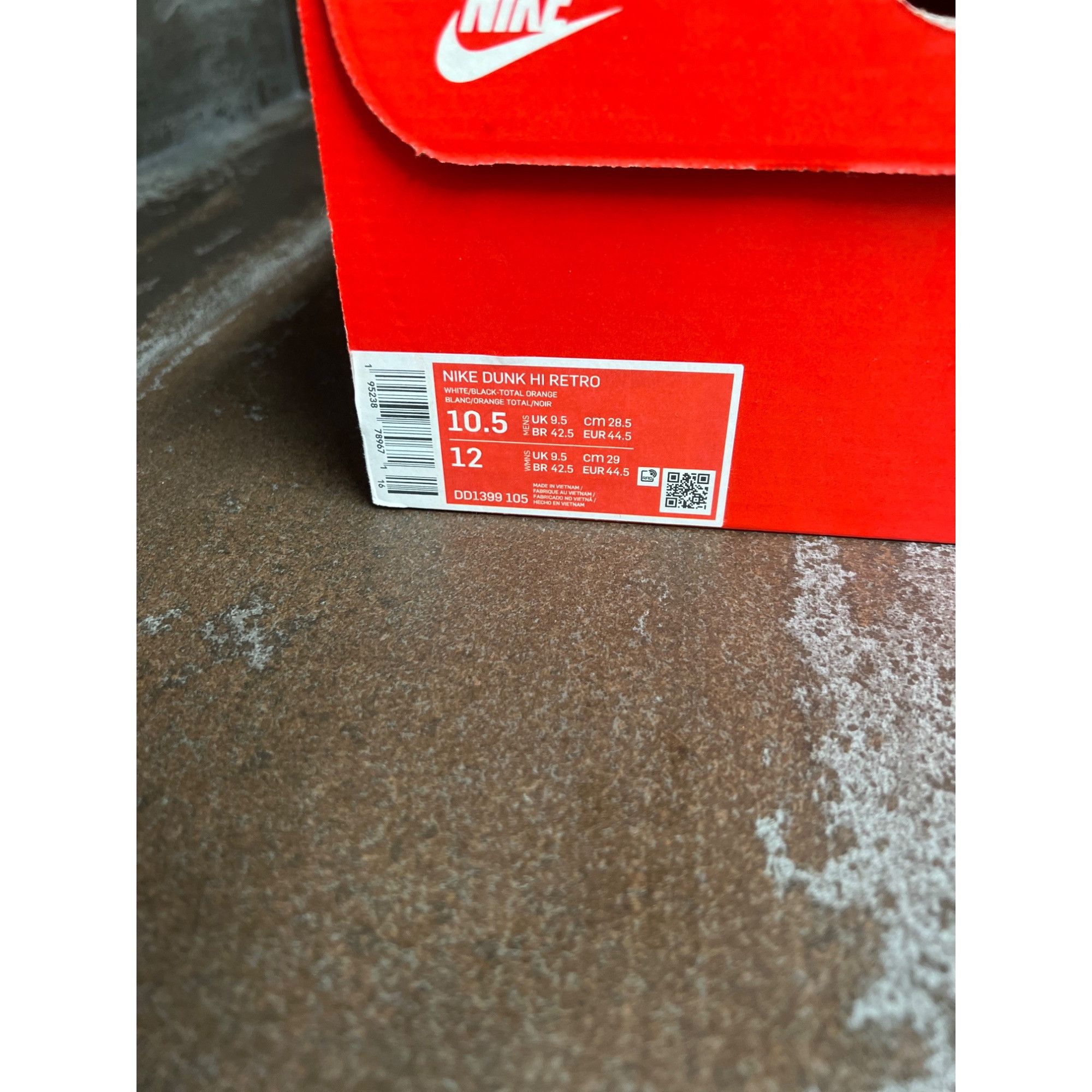 Nike Nike Dunk High Black White (2021) Size 10.5- DD1399-105 Size US 10.5 / EU 43-44 - 13 Thumbnail
