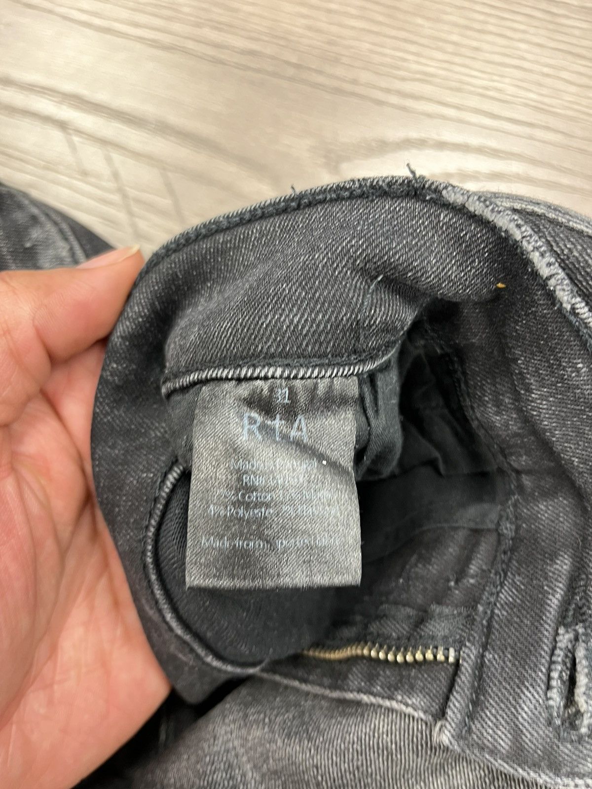Rta RTA Jeans Black Size US 31 - 4 Thumbnail