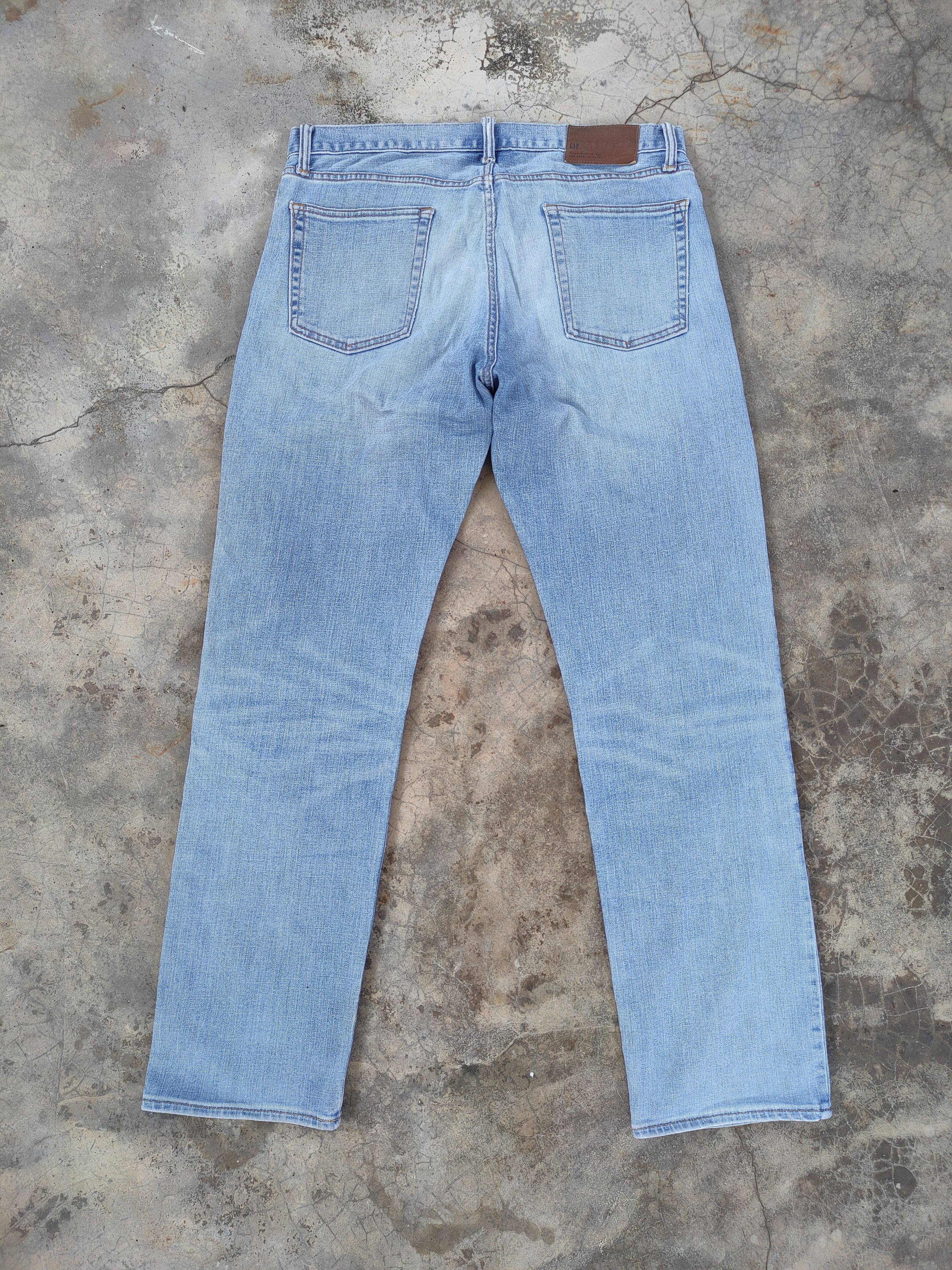 Gap VINTAGE GAP STRAIGHT FADED DISTRESSED JEANS PANTS Size US 36 / EU 52 - 8 Thumbnail