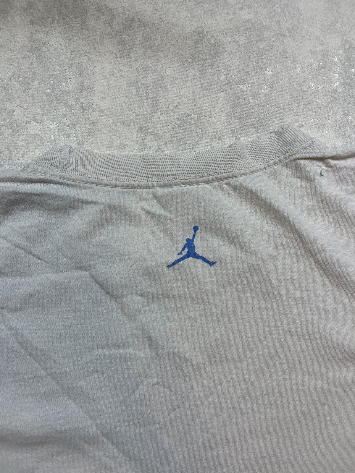 Nike × Vintage 90s Nike Jordan Vintage Y2K Big Retro Logo Tee T-Shirt Size US L / EU 52-54 / 3 - 8 Thumbnail