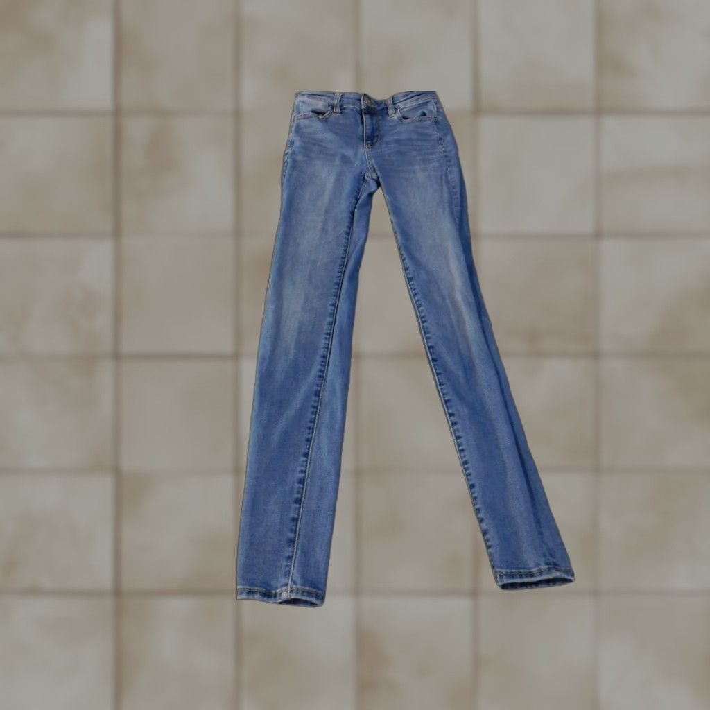 American Eagle Outfitters American Eagle Outfitters Jeans Womens 0 Long Blue Hi-Rise Jegging Next Level Stretch Denim Size 25" / US 0 / IT 36 - 1 Thumbnail
