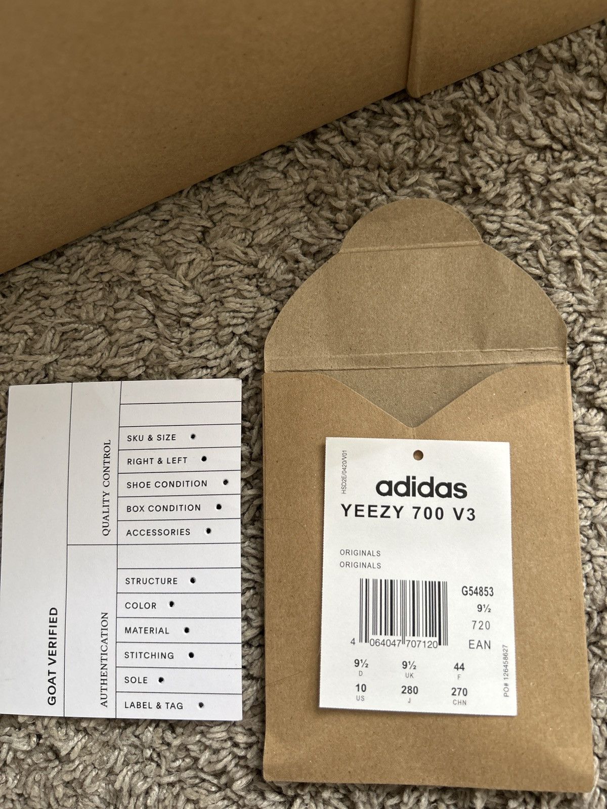 Yeezy Adidas Yeezy 700 V3 Azael Size US 10 / EU 43 - 1 Thumbnail