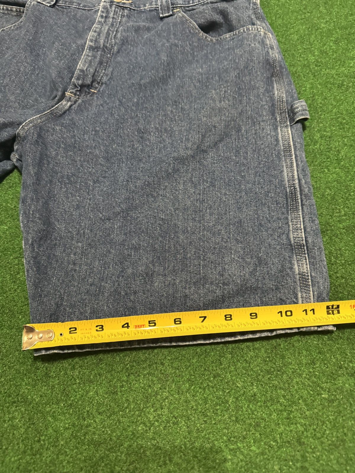Wrangler Y2K Wrangler Carpenter Jorts Relaxed Skater Denim Shorts Size US 38 / EU 54 - 8 Thumbnail