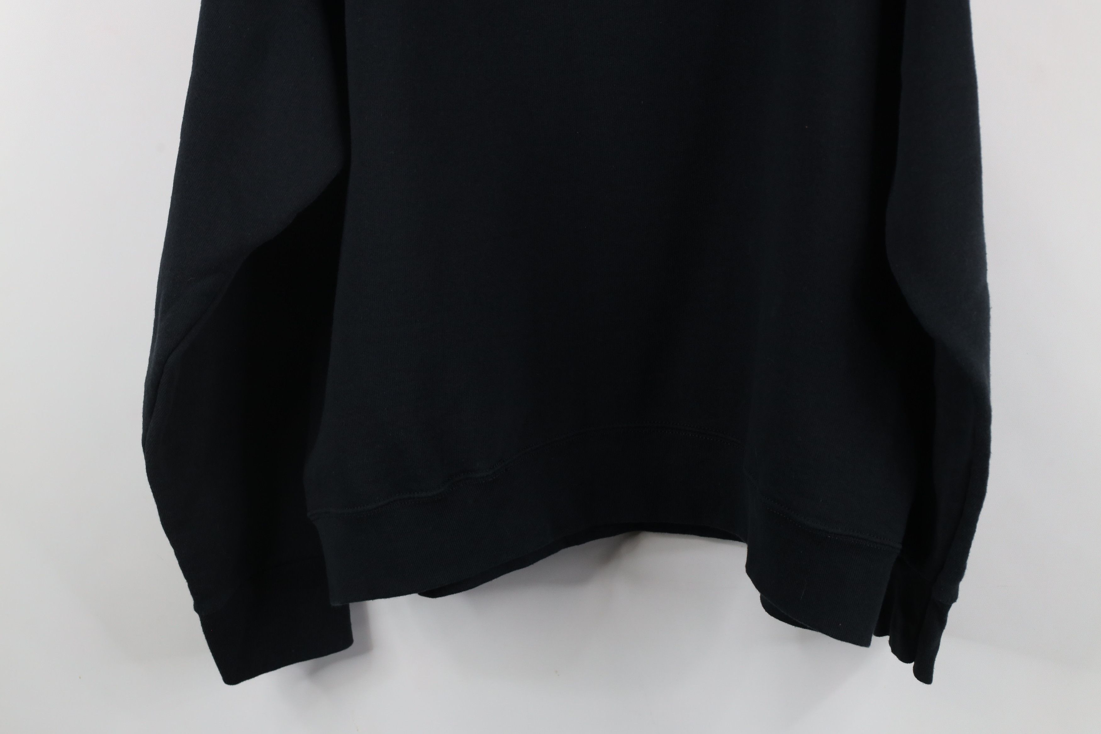 Vintage Vintage 90s Streetwear Cat Kitten Layered Sweatshirt Black Size XL / US 12-14 / IT 48-50 - 12 Thumbnail