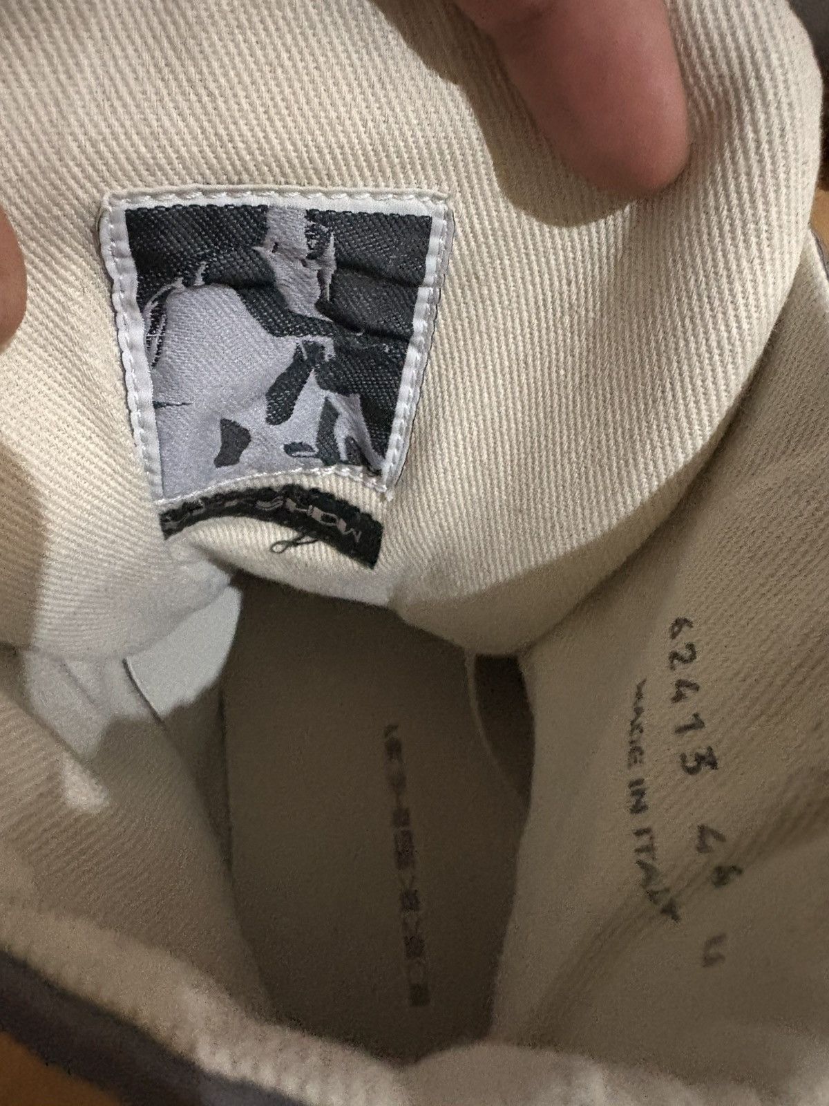 Rick Owens Rick Owens Abstract Jumbolaces Size US 10 / EU 43 - 5 Thumbnail