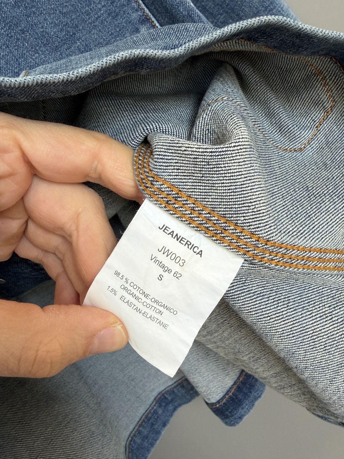 JEANERICA Jeanerica Aya Denim Work Jacket Size S / US 4 / IT 40 - 10 Thumbnail