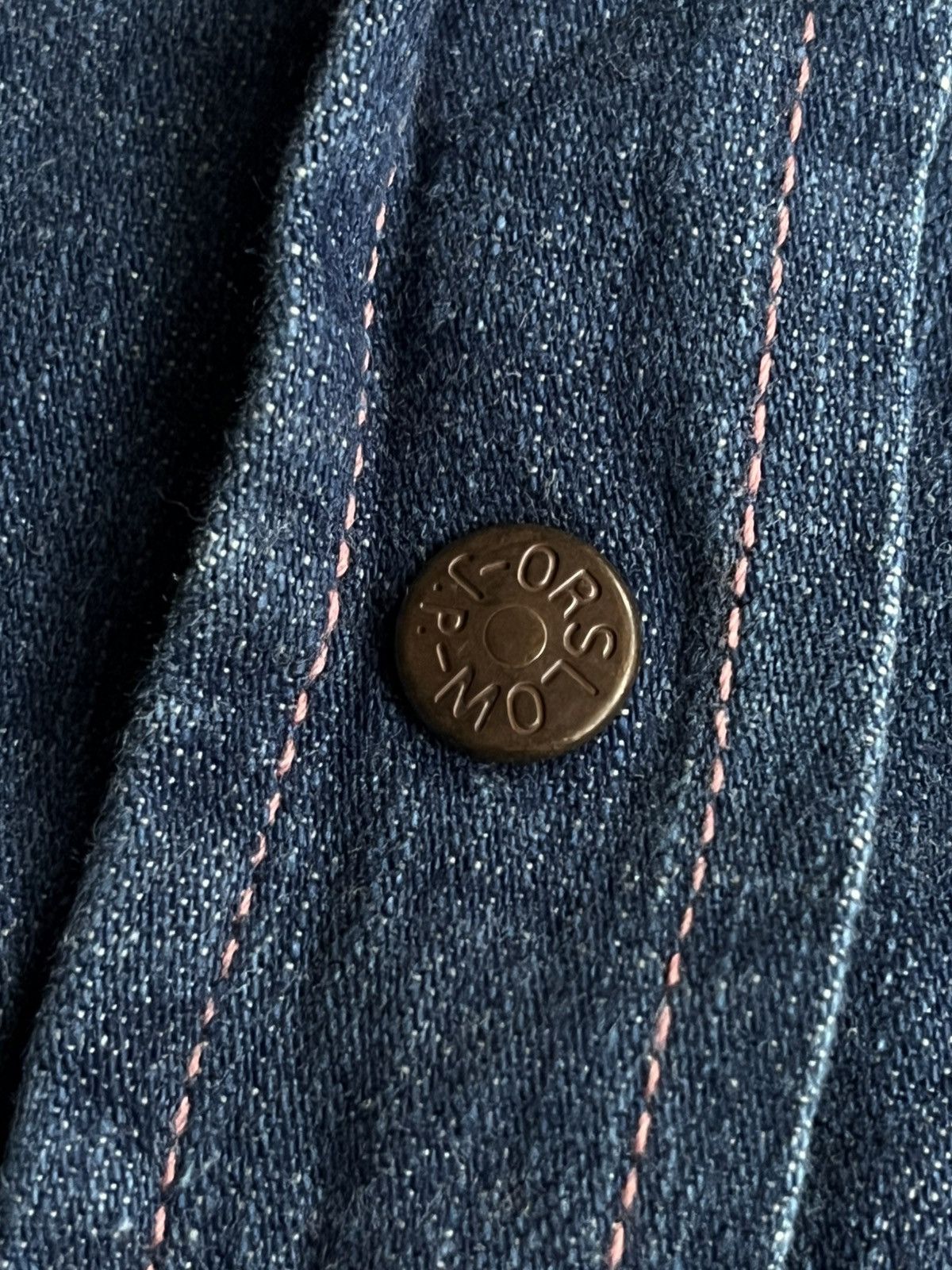 Orslow ORSLOW JAPANESE VINTAGE DENIM BUTTON SHIRTS Size US M / EU 48-50 / 2 - 5 Thumbnail