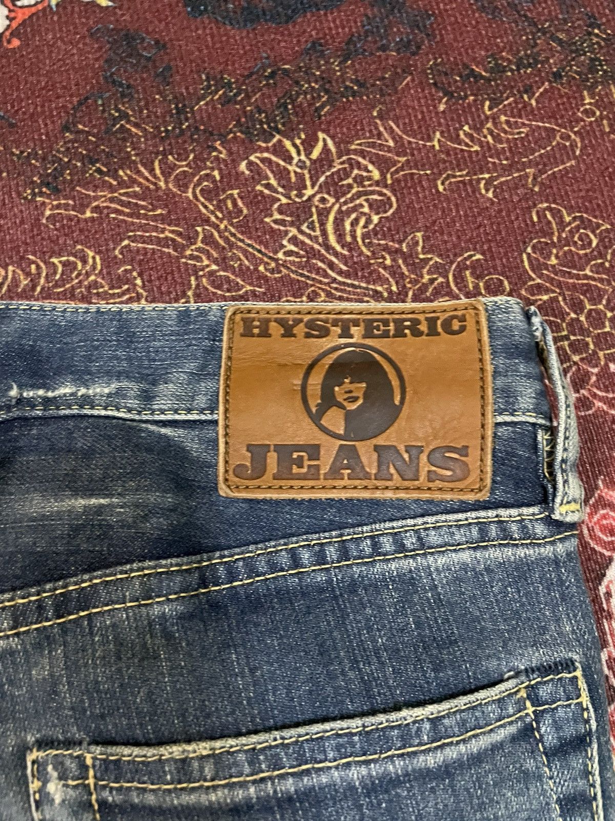 Hysteric Glamour Vintage Hysteric Glamour Punk Skinny Jeans Size 28" / US 6 / IT 42 - 5 Thumbnail