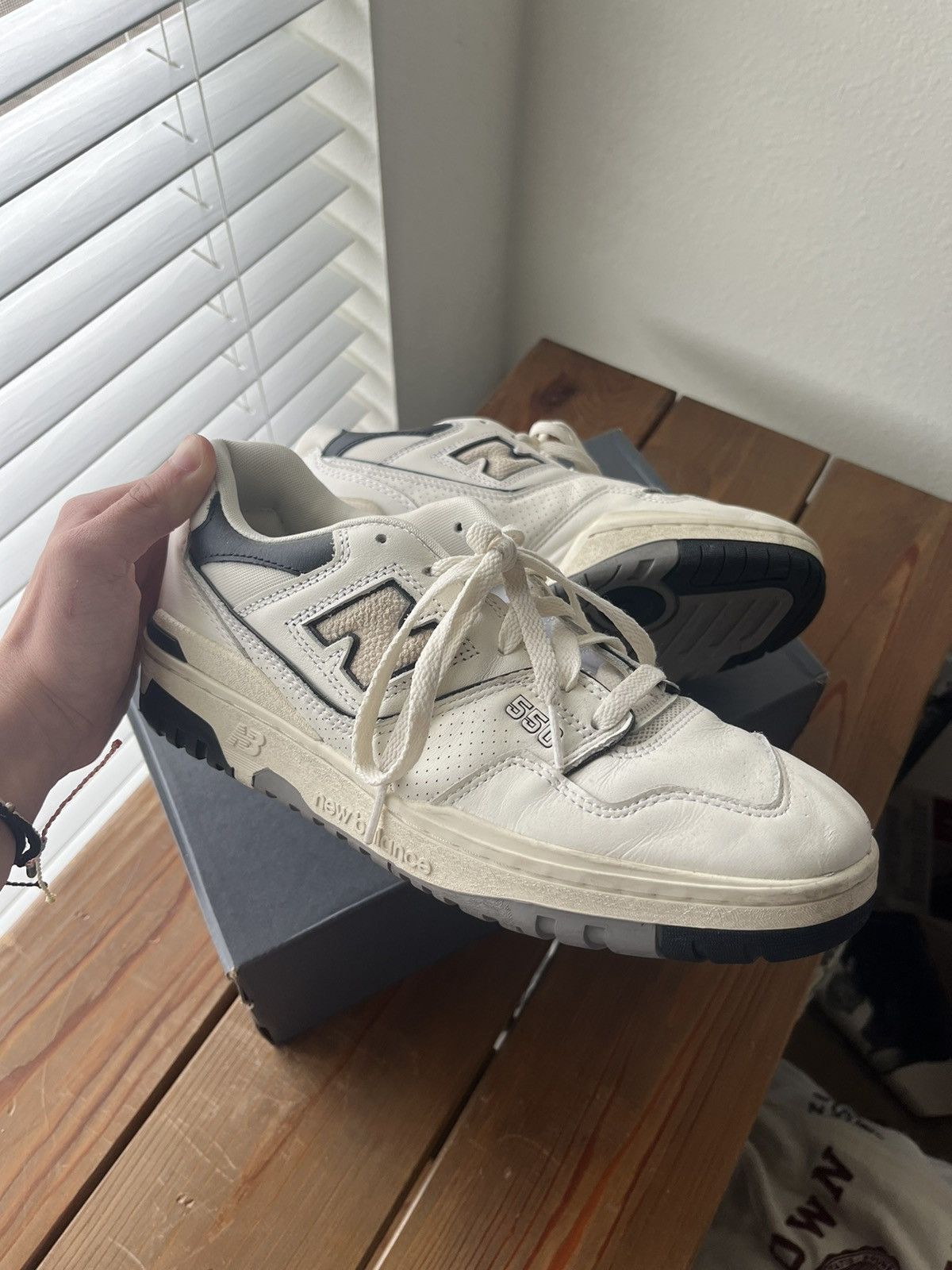 New Balance 550 Black/White