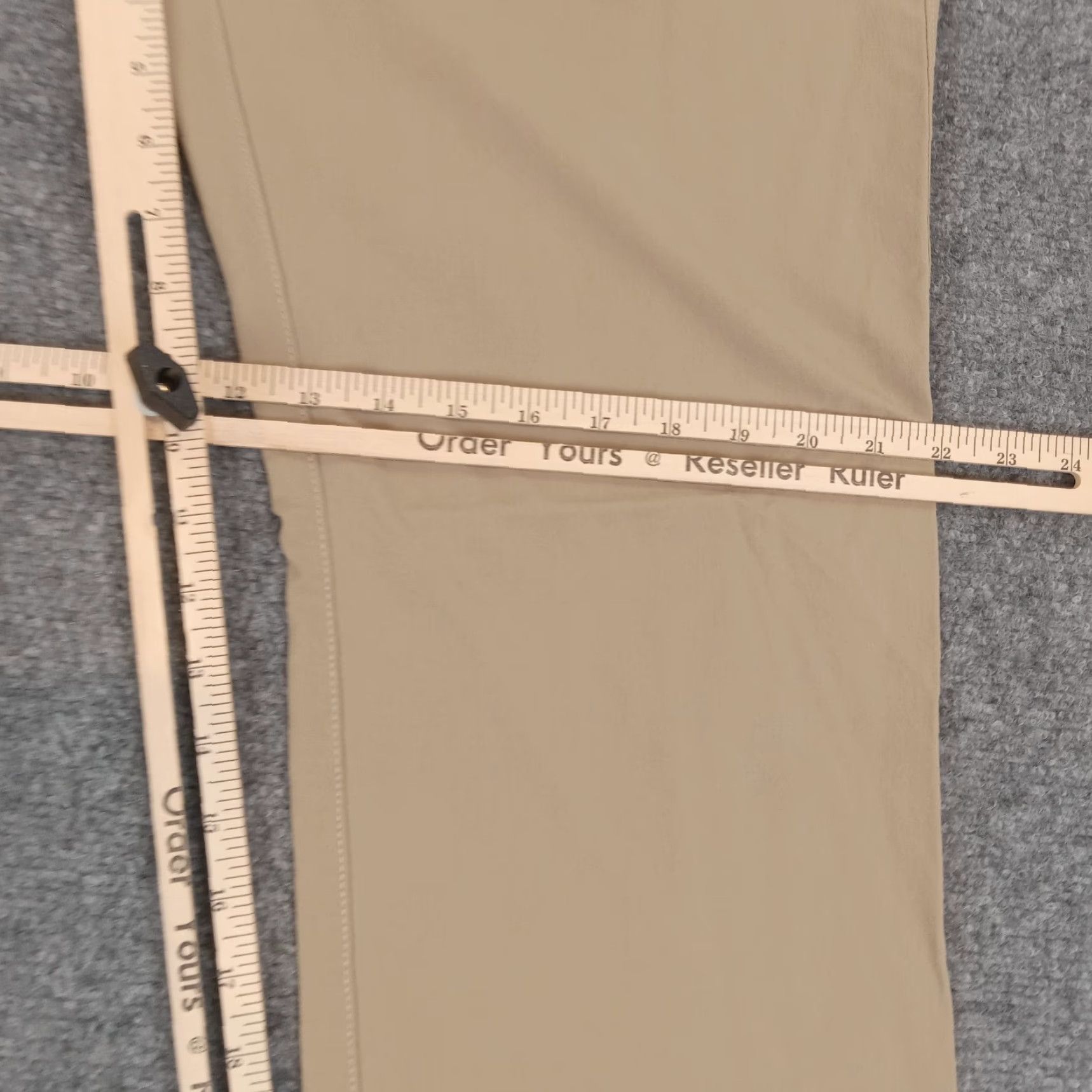 Under Armour Under Armour Chino Pants Mens Beige Flat Front Straight Leg 34x31 Size US 34 / EU 50 - 4 Thumbnail