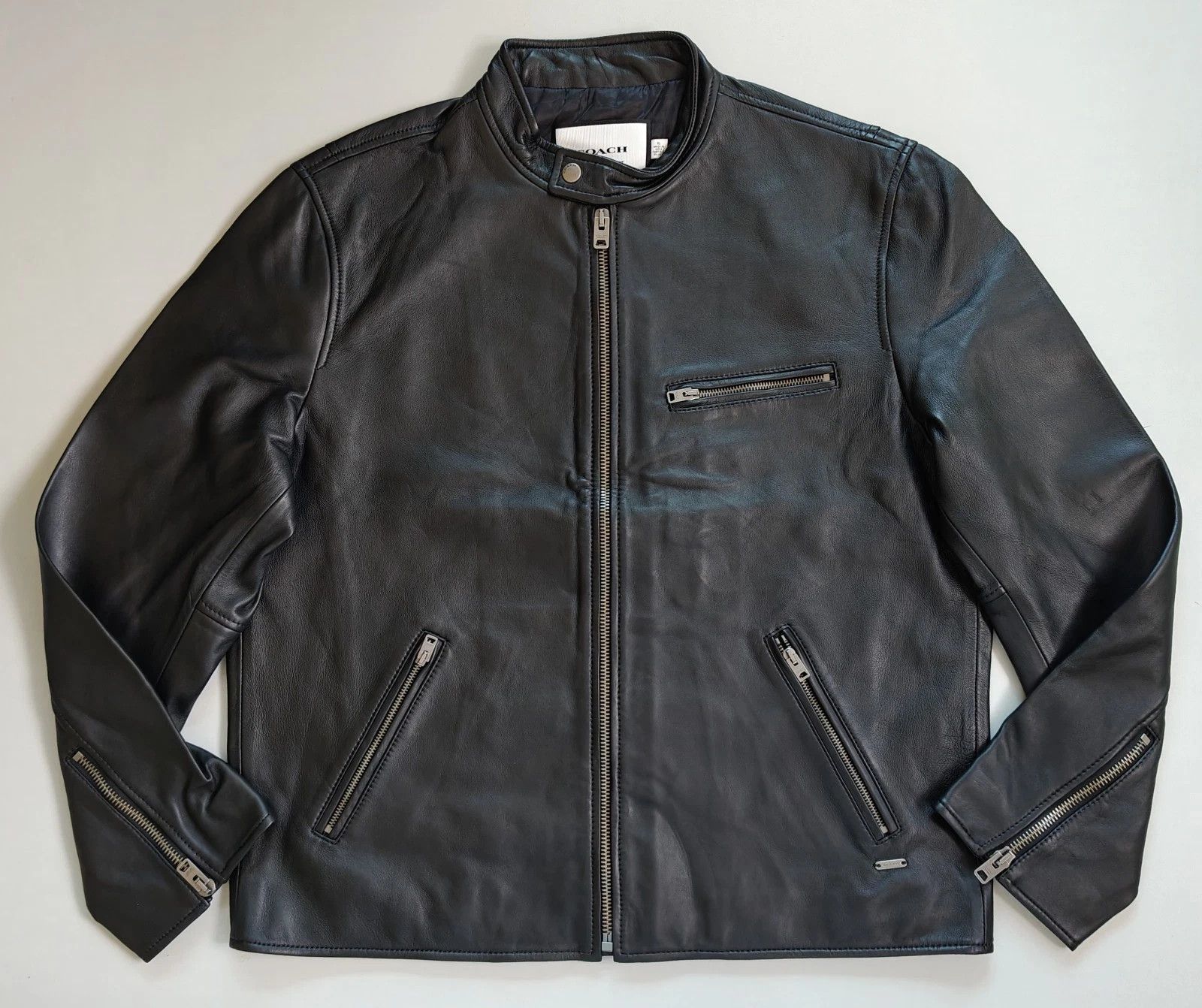 Coach Coach Leather Racer FTP 5073 Size US XL / EU 56 / 4 - 1 Thumbnail