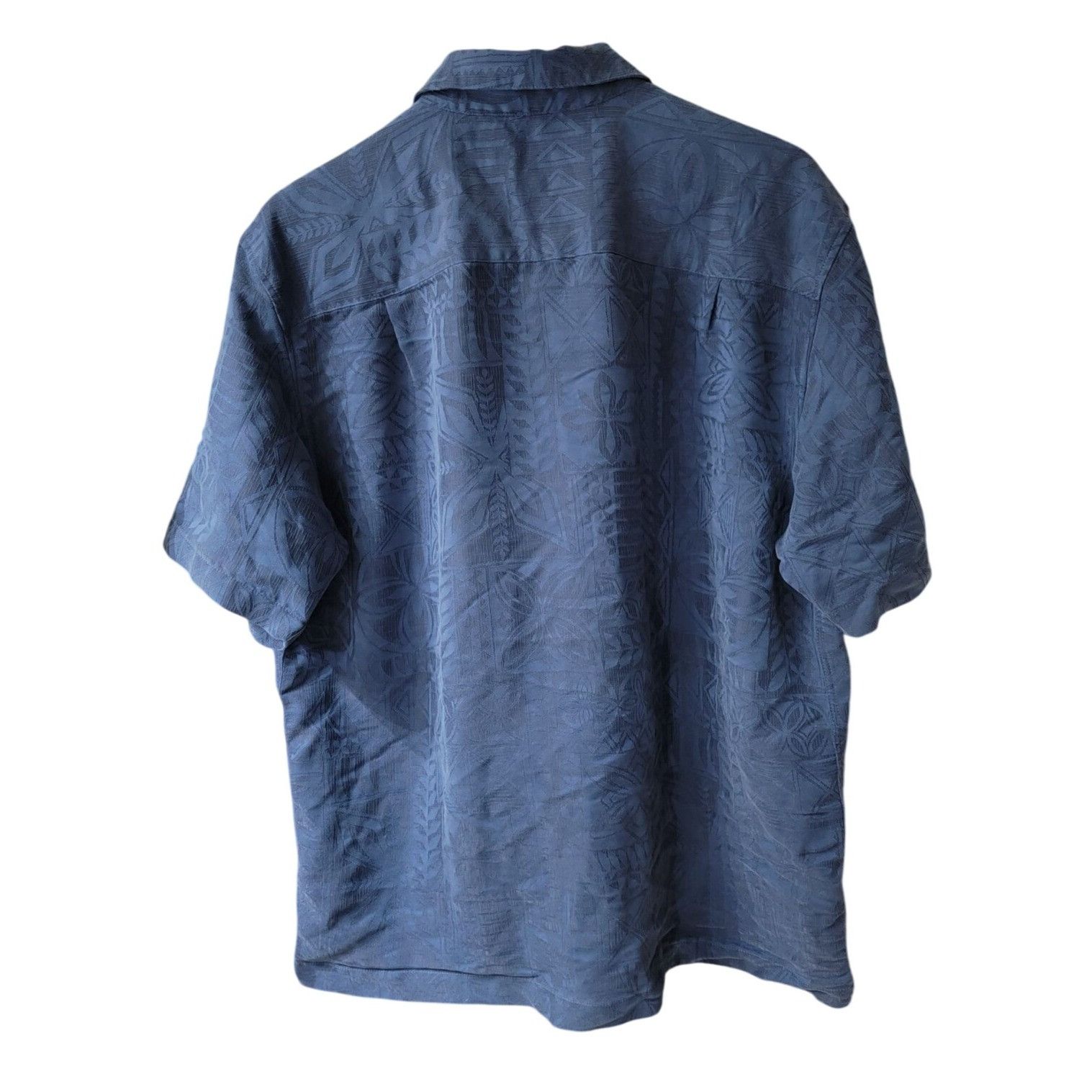 Quiksilver Quiksilver Mens Waterman Collection Blue Short Sleeve Shirt Size US L / EU 52-54 / 3 - 2 Thumbnail