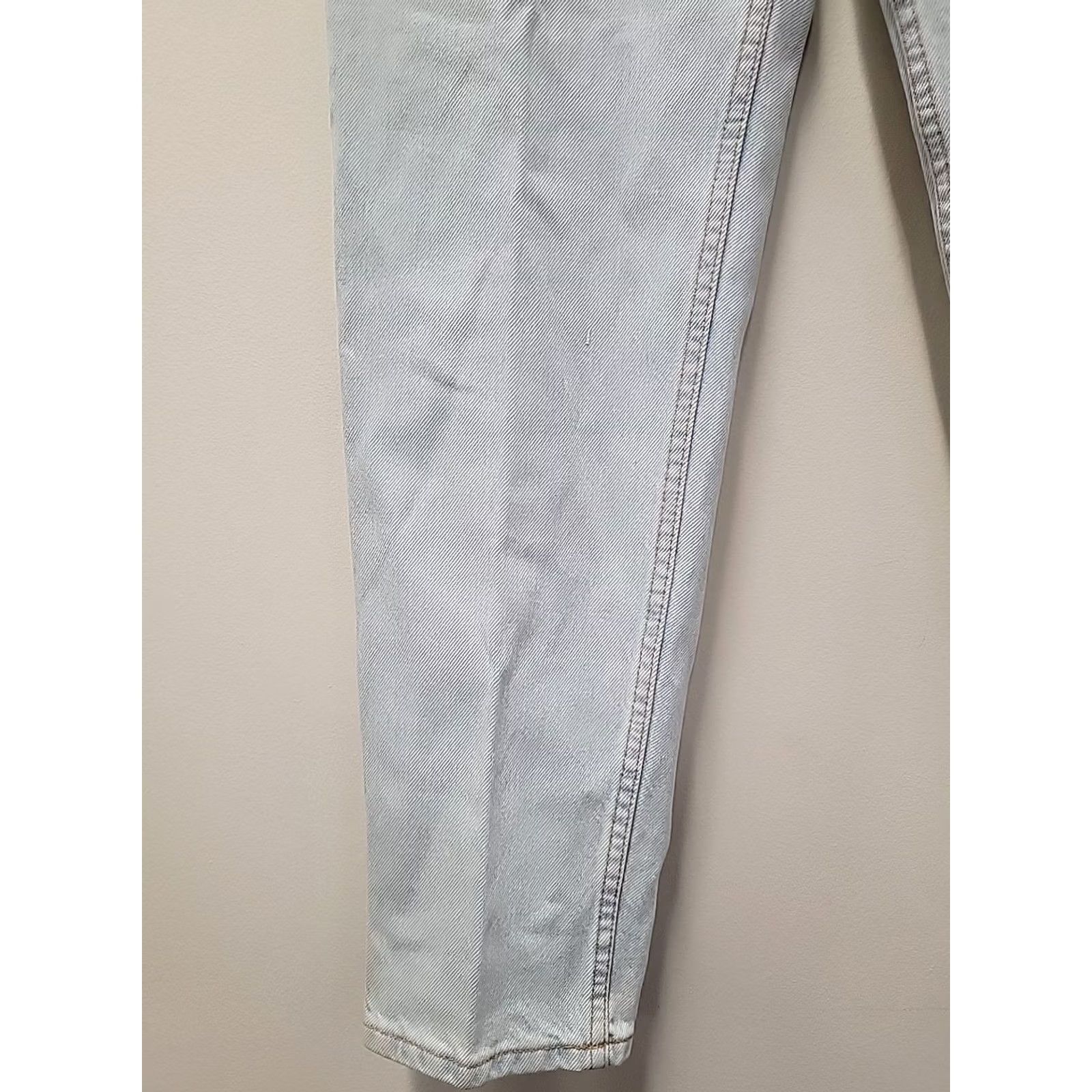 Levi's VINTAGE Levi's 512 Slim Tapered Jeans Womens 13 Blue Denim 5-Pocket NWT Medium Wash Seasonal Fall Winter Summer 31x30 Mens? Womens Size 34" / US 12 / IT 48 - 5 Thumbnail