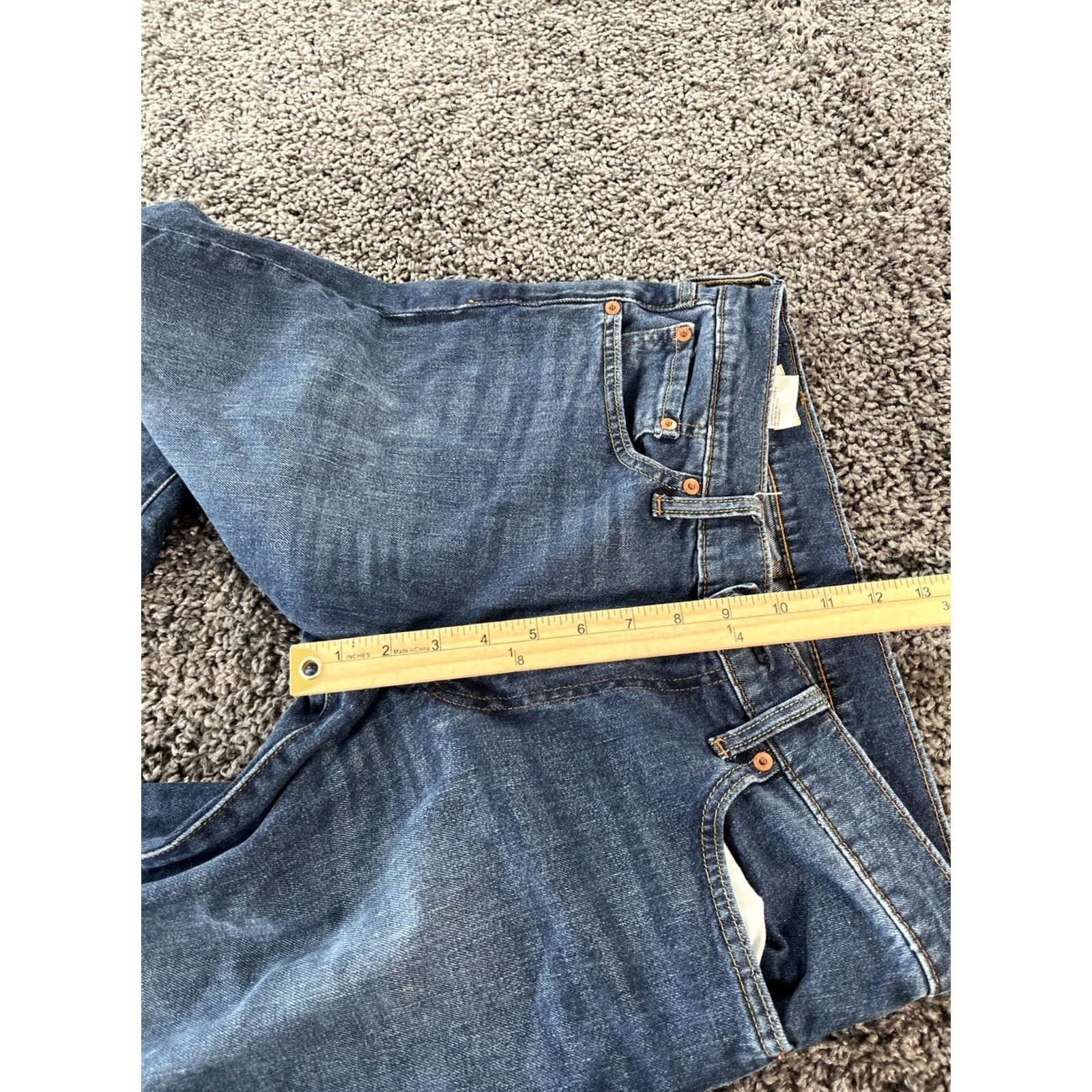 Levi's Levi's 511 Jeans Mens Size 32x30 Premium Med Wash Denim Slim Fit Pants Size US 32 / EU 48 - 5 Thumbnail