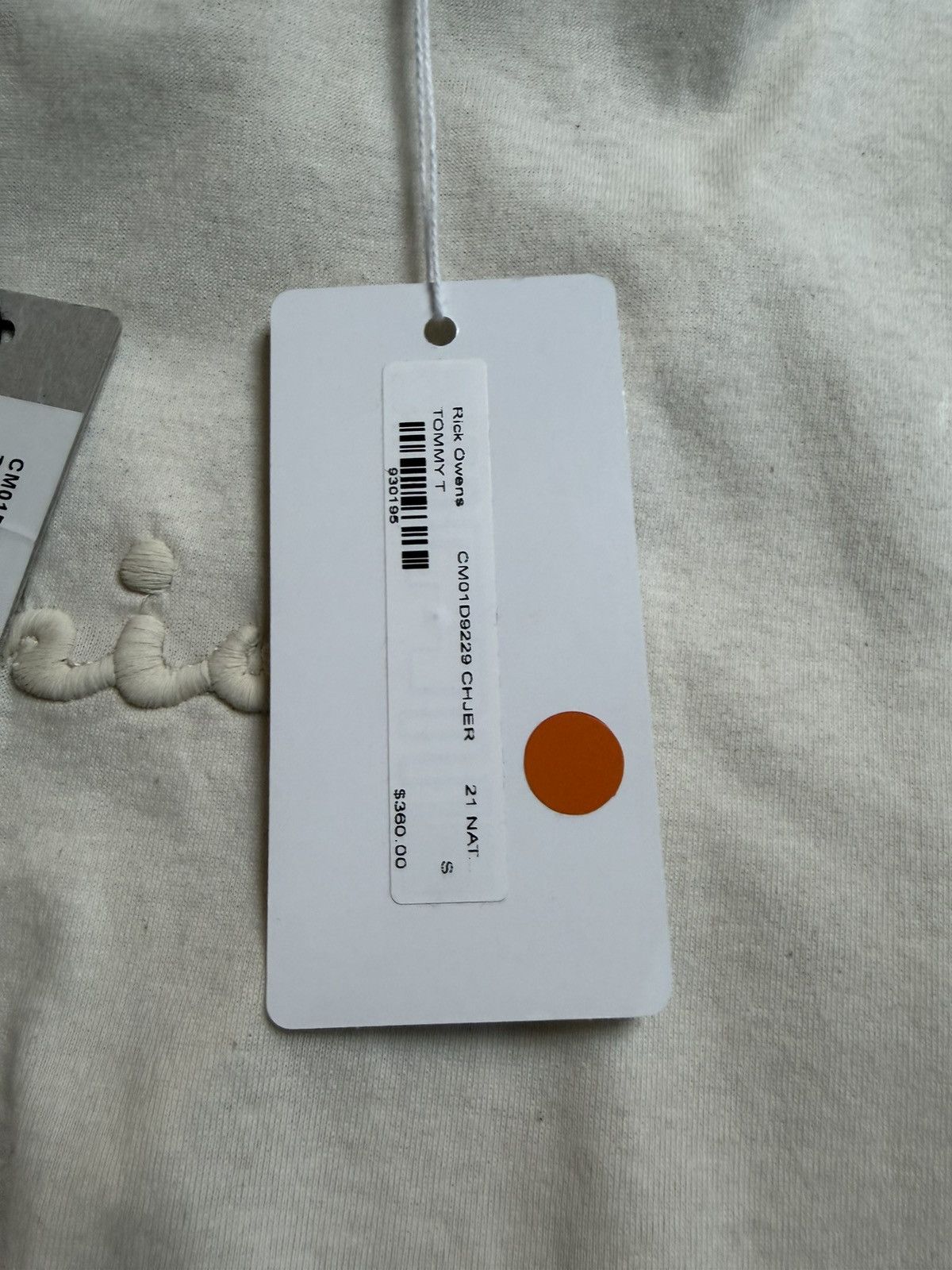 Champion × Rick Owens Rick Owens Champion Pentagram Logo Oversized T-Shirt Size US XXL / EU 58 / 5 - 6 Thumbnail