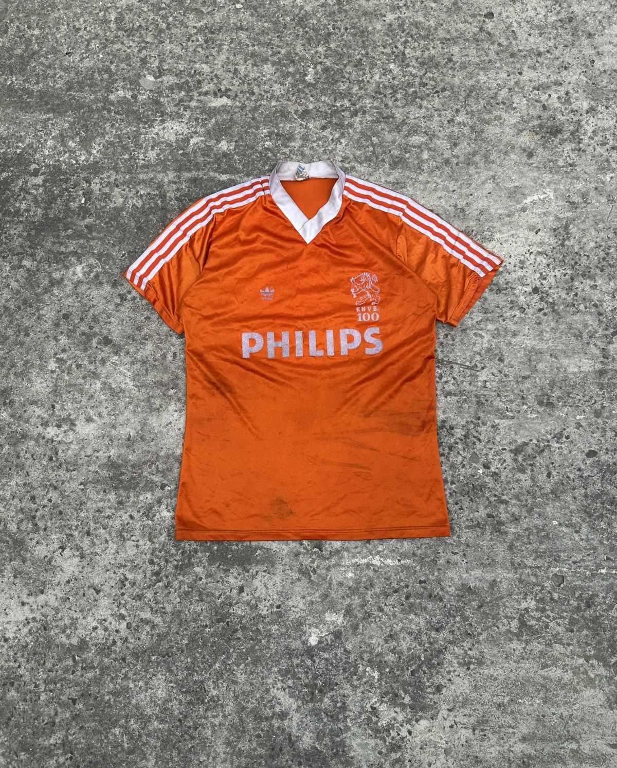 Adidas Vintage Adidas Holland 89/90 Soccer Jersey Netherlands Size US L / EU 52-54 / 3 - 1 Thumbnail