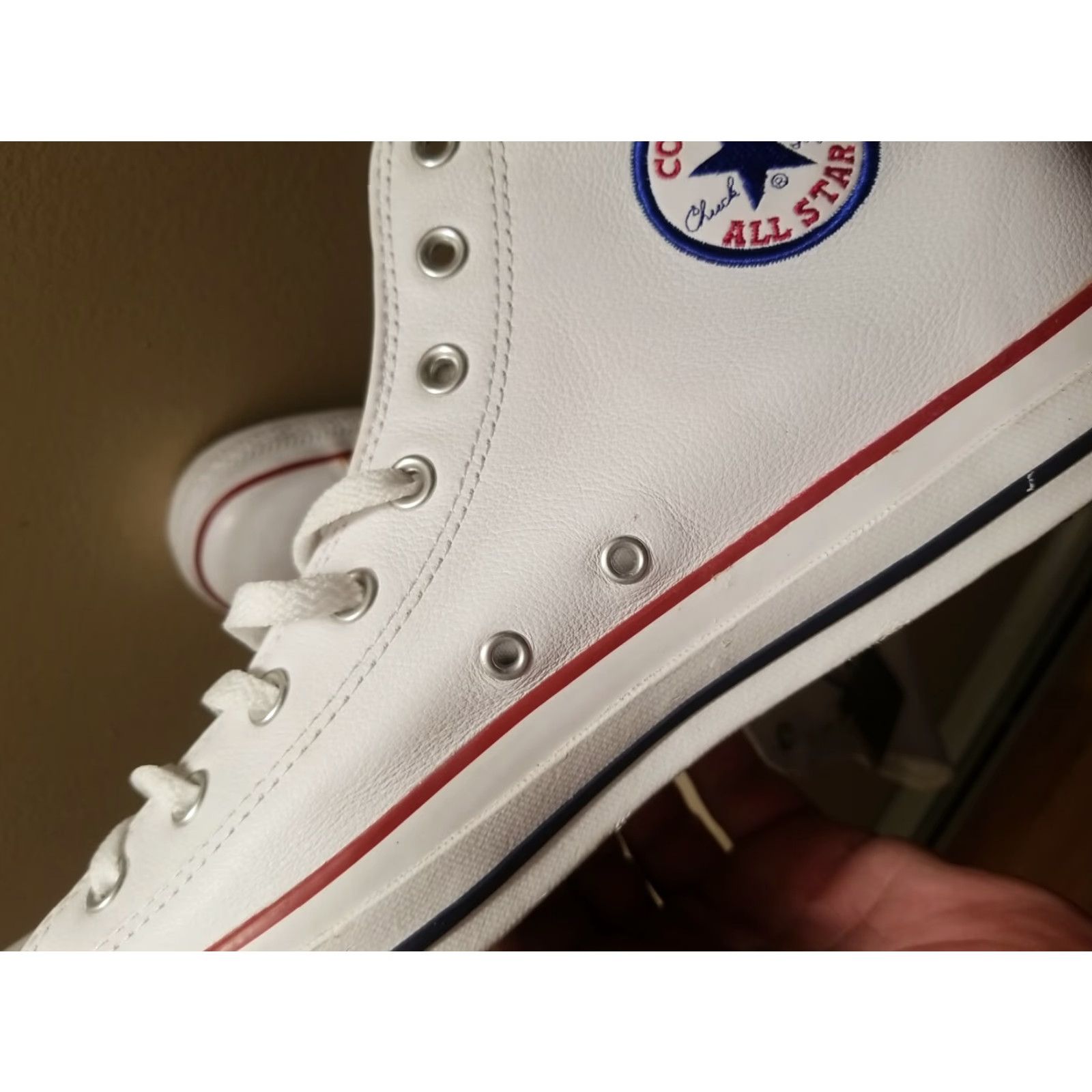 Converse Converse Chuck Taylor All Star White High Top Sneaker Men Sz 13 Size US 13 / EU 46 - 6 Thumbnail