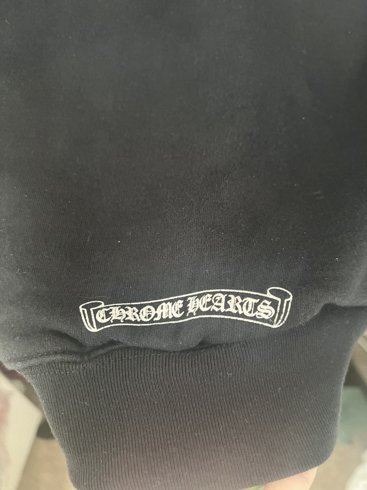 Chrome Hearts Chrome hearts thermal lined vertical logo hoodie Size US M / EU 48-50 / 2 - 13 Thumbnail