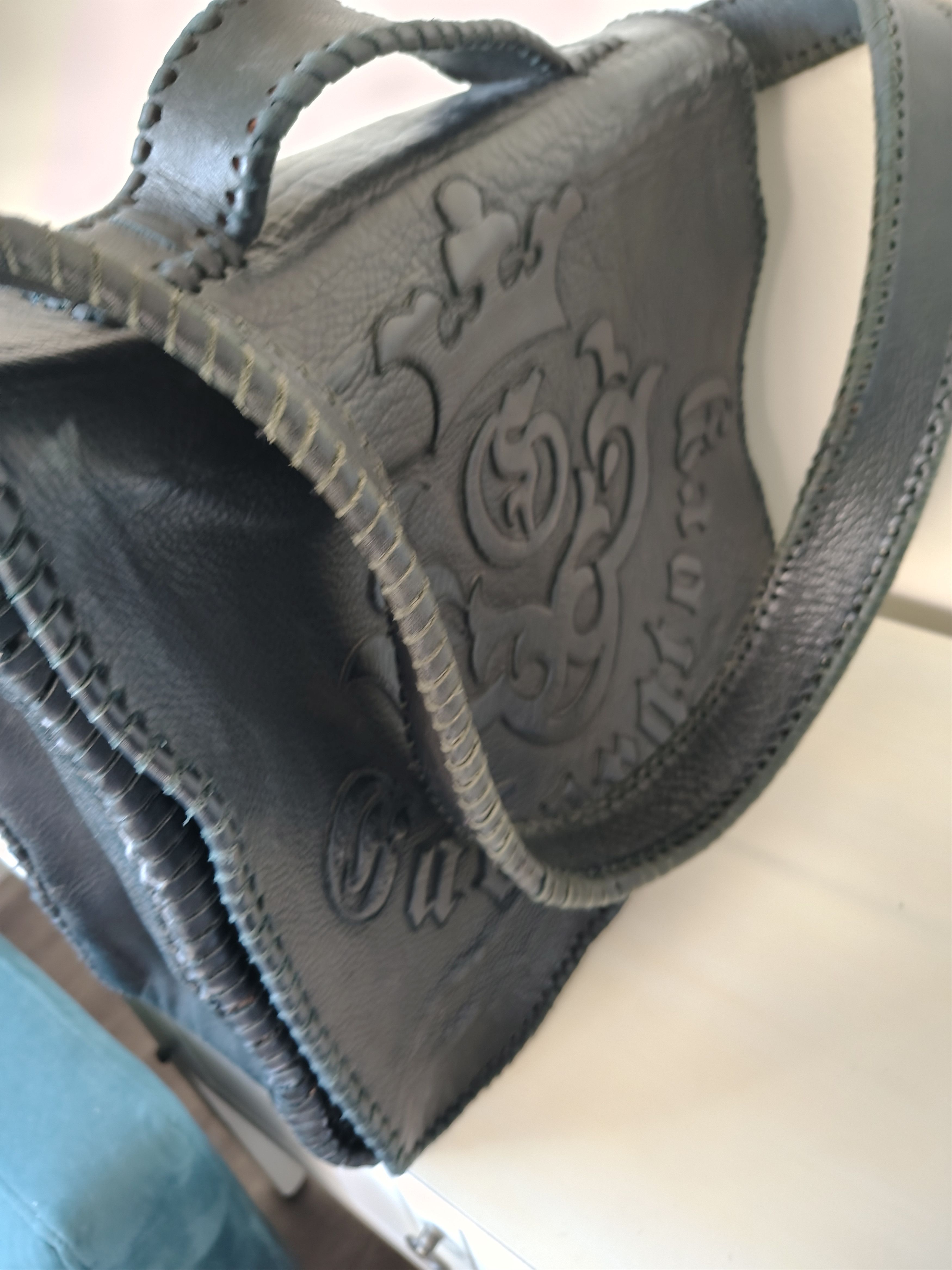 Gaboratory Logan Riese x Gaboratory Heavy Leather Bag + Auth Card Size ONE SIZE - 14 Thumbnail