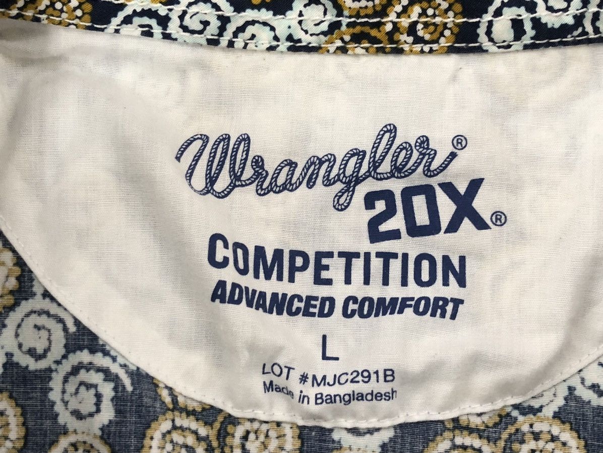 Wrangler Vintage wrangler cowboy style country button shirt L Size US L / EU 52-54 / 3 - 5 Thumbnail