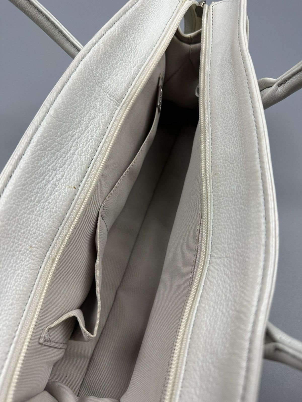 Designer × Japanese Brand Vintage Hamano Tokyo White Birkin Inspired By Hermes Size ONE SIZE - 15 Thumbnail