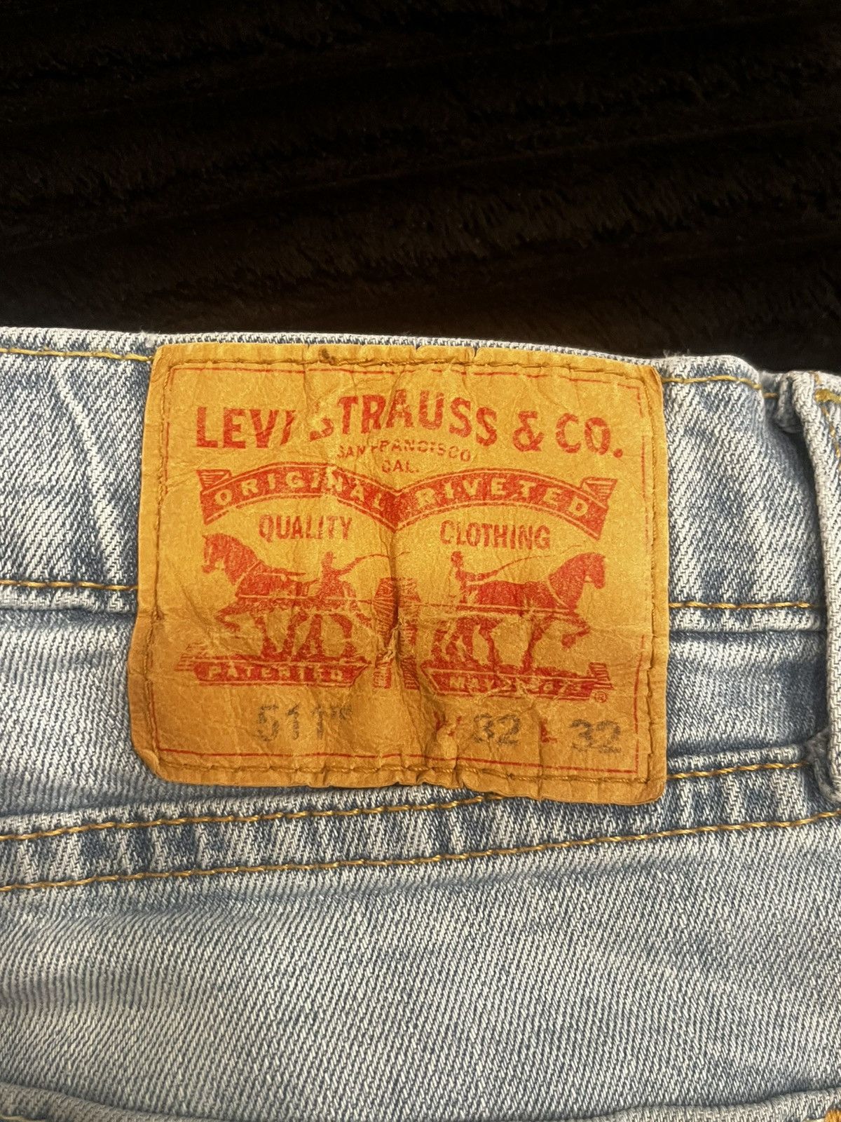 Levi's Levi’s 511 Slim Jeans Light Wash 32x32 Size US 32 / EU 48 - 3 Thumbnail