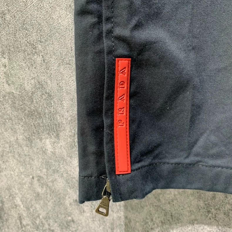 Prada Prada Casual dark logo trousers 2501-Nextarrow Size US 30 / EU 46 - 4 Thumbnail